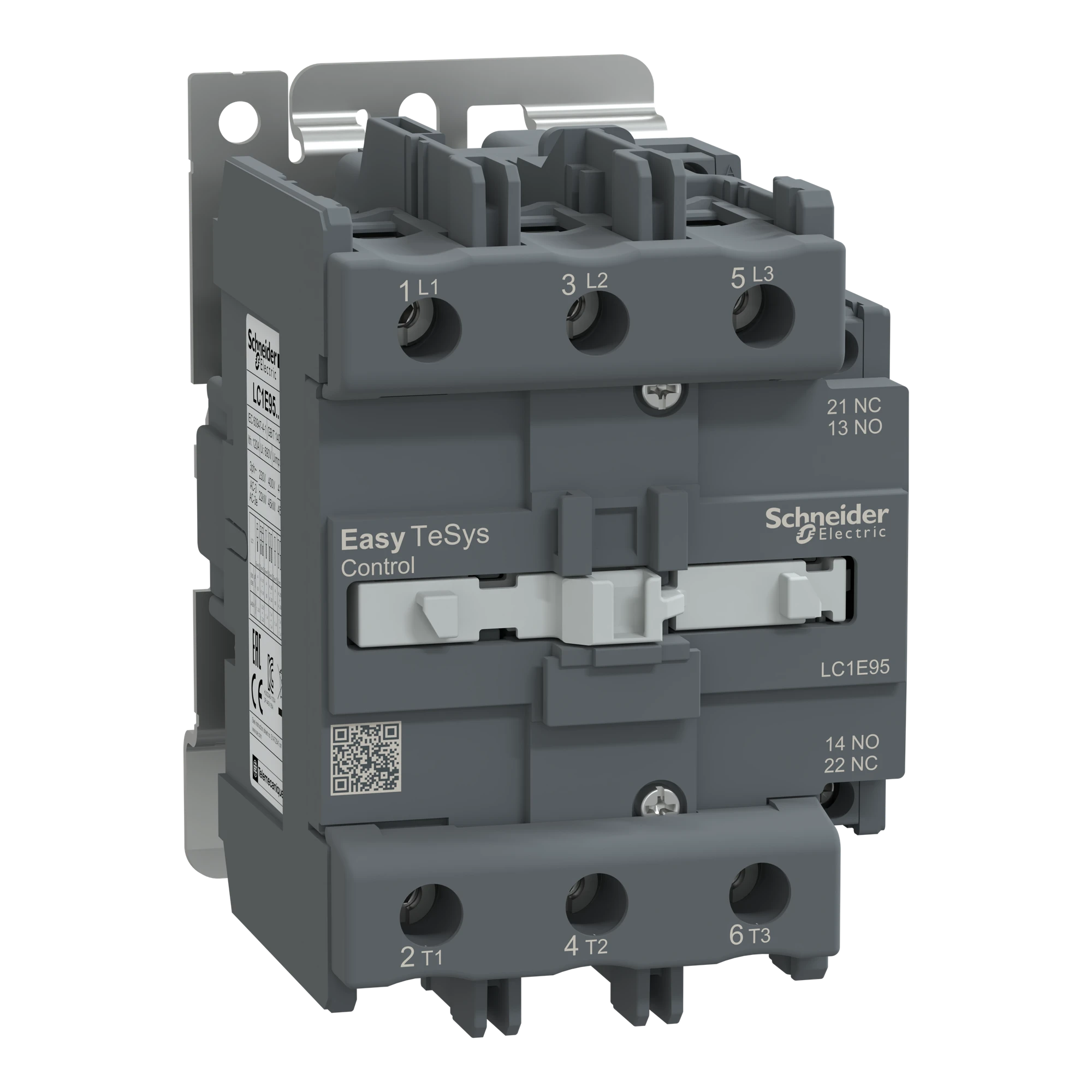 Schneider Electric LC1E95F7 Easy TeSys Leistungsschütz 3P 95A 1NO+1NC 110V AC 50/60Hz (img_001)