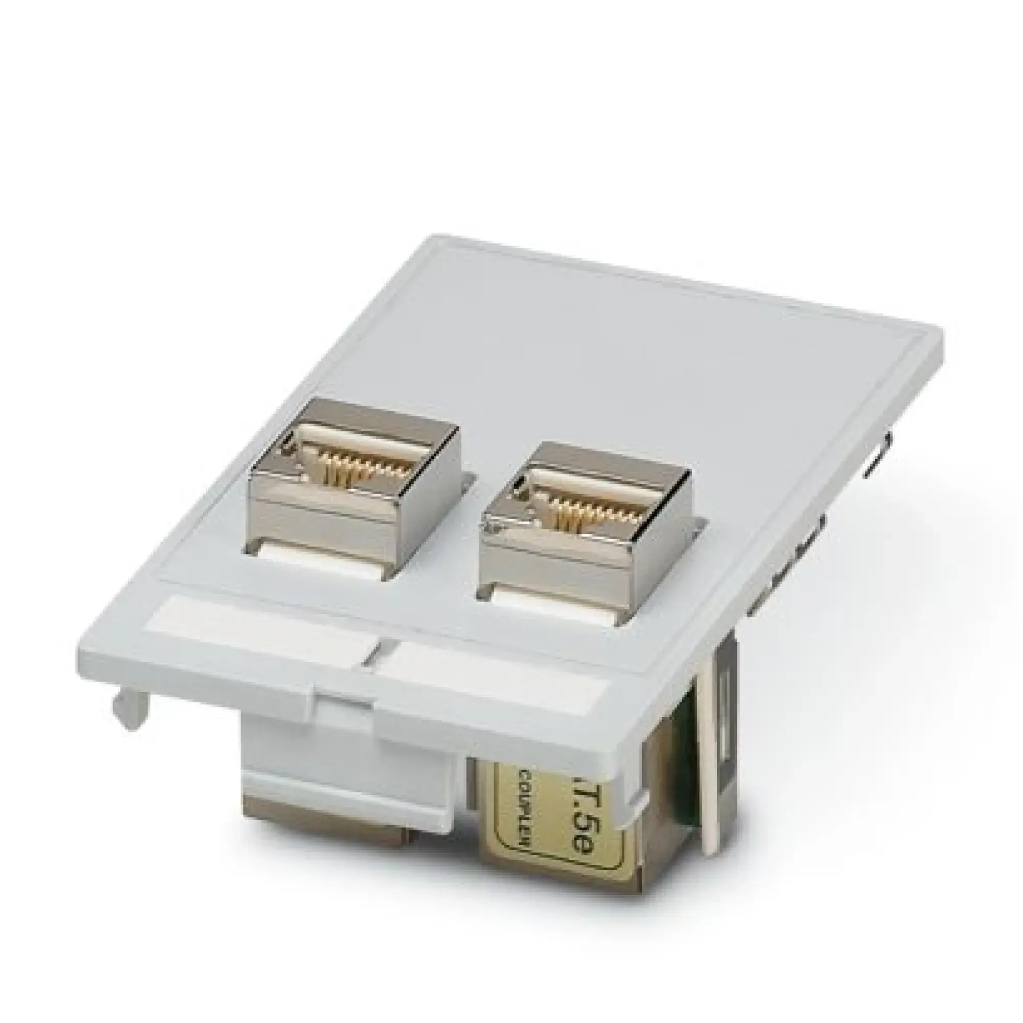 Phoenix Contact 1657766 Front plate VS-SI-FP-2RJ45-5-MOD-BU/BU (img_001)