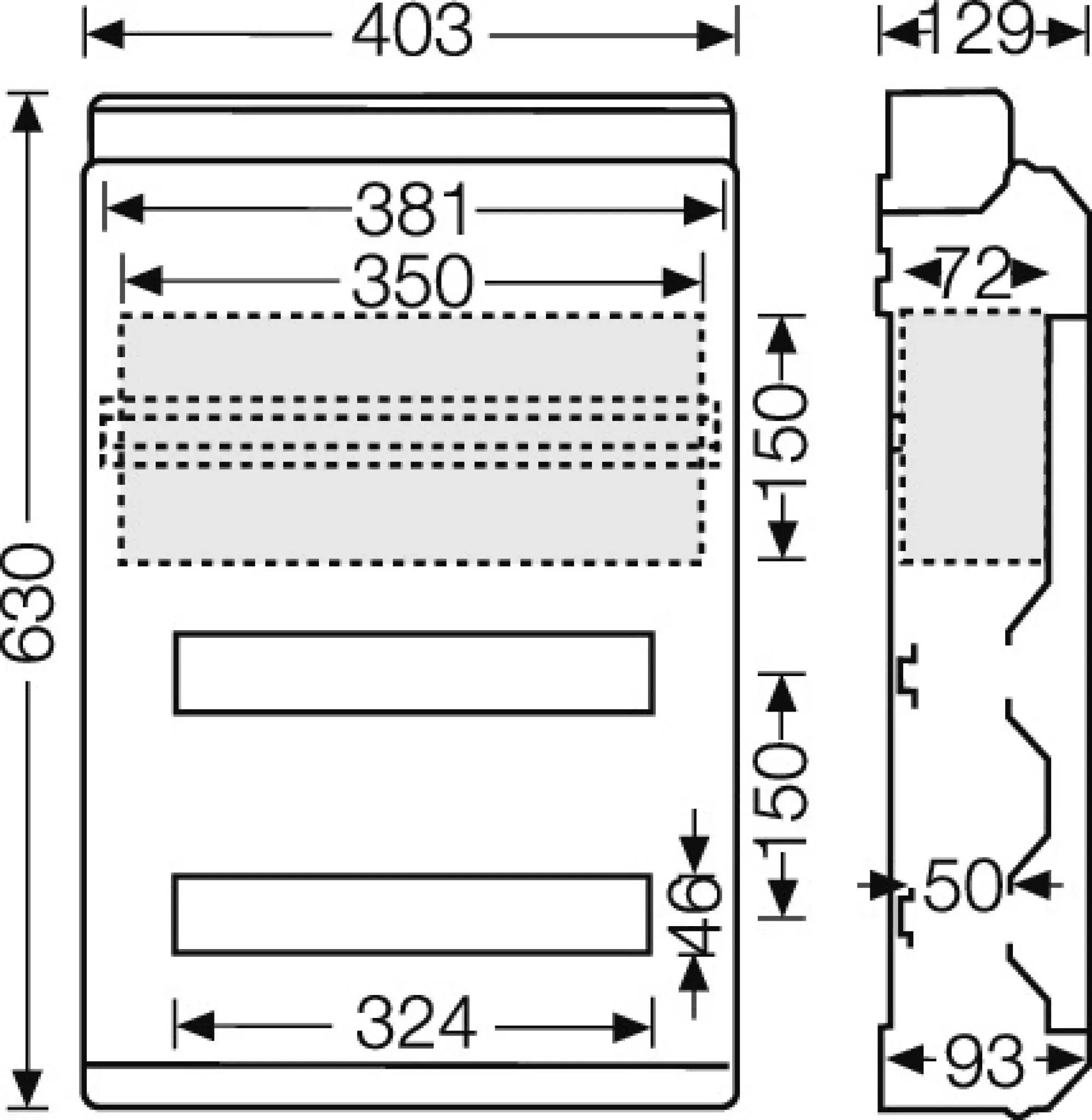 Hensel 6100433 KV 90-Automatengehäuse 36 Teilungseinh. 2reih. + 1 Tragschiene KV 9350 (img_003) Hensel 6100433 KV 90-Automatengehäuse 36 Teilungseinh. 2reih. + 1 Tragschiene KV 9350 (img_003)