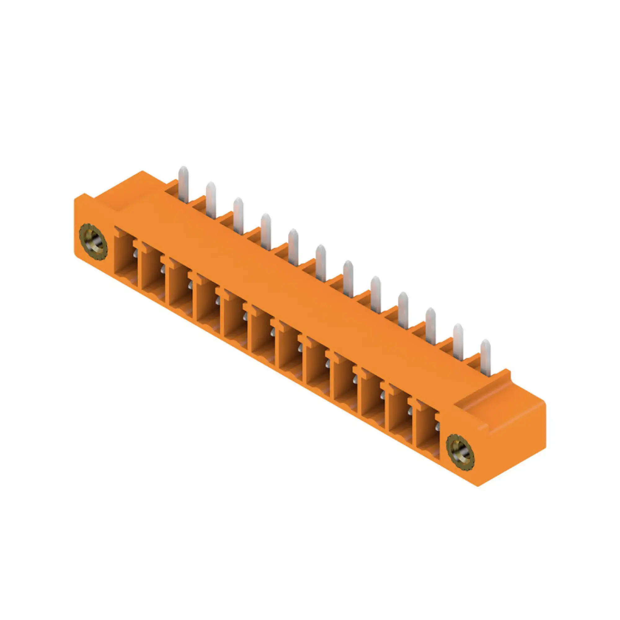 Weidmüller 1038160000 PCB connector (board connection), 160 V, 17.5 A, Pitch in mm: 3.81, Number of poles: 12, THT solder connection, Box (img_001)