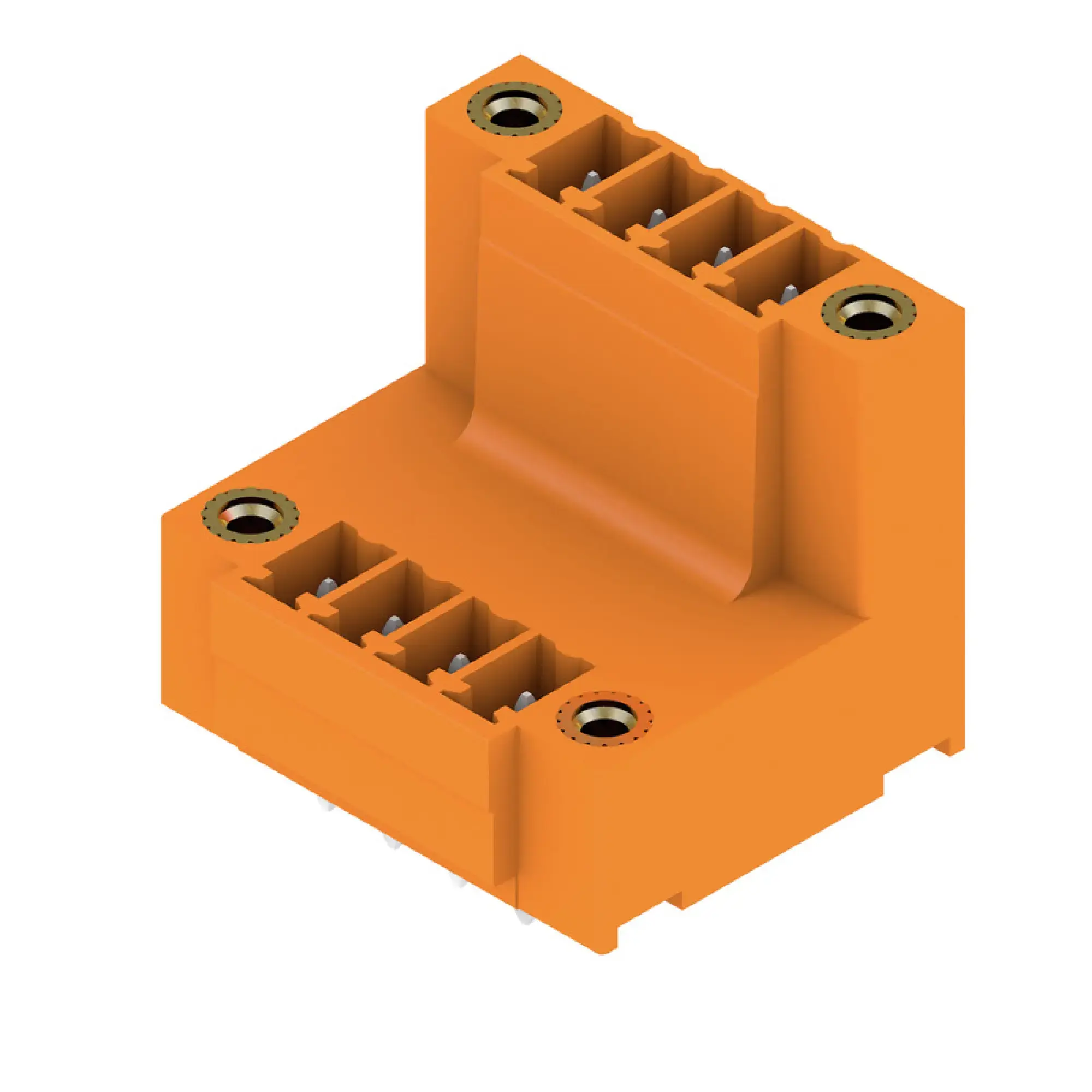 Weidmüller 1035010000 PCB connector (board connection), 160 V, 17.5 A, Pitch in mm: 3.81, Number of poles: 8, THT solder connection, Box (img_001)