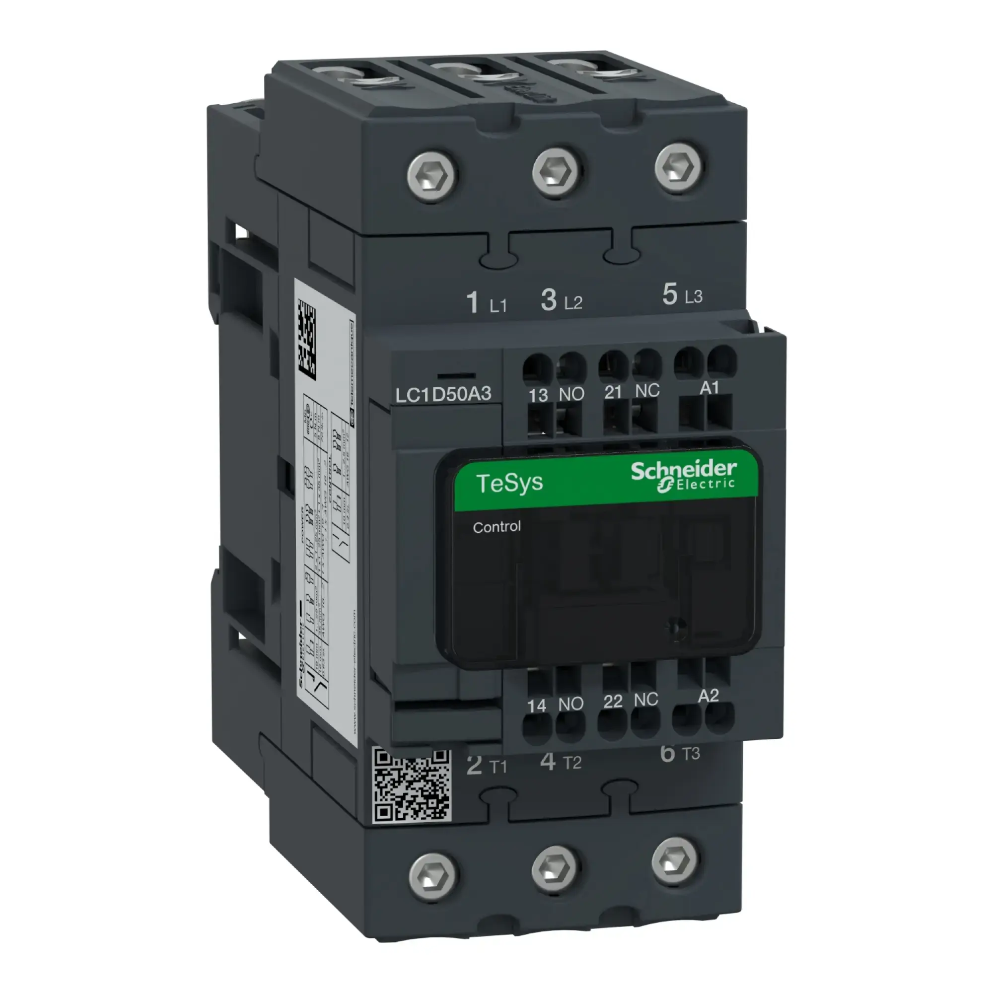 Schneider Electric LC1D50A3P7 Power contactor LC1D 3p, +1NO+1NC, 22 kW, 50 A, 400 V AC3 coil 230 V AC (img_002)