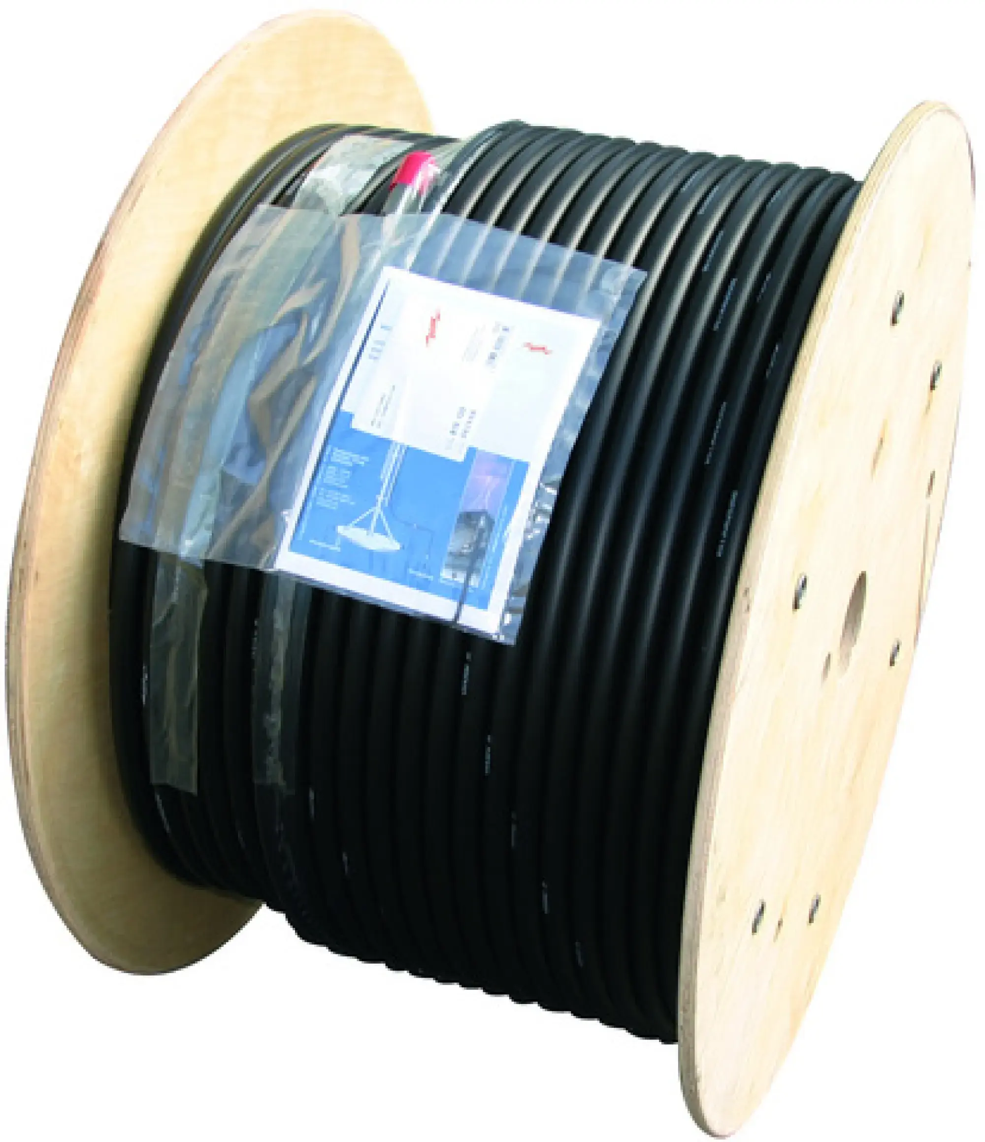 Dehn 819135 HVI long Conductor D 20mm black FIX length on disposable cable reel 100m (img_002)