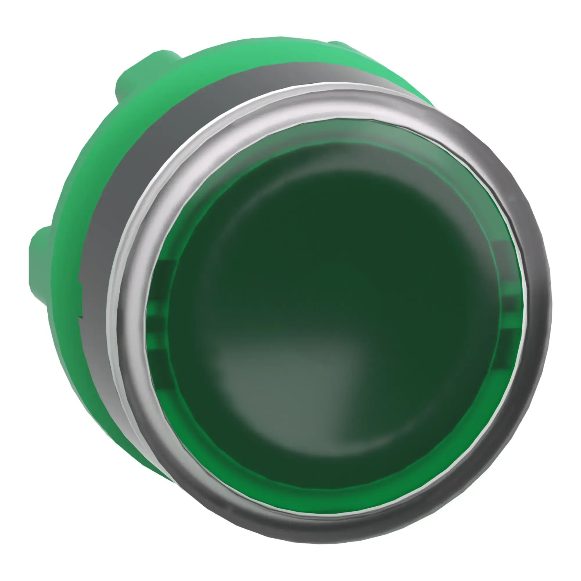 Schneider Electric ZB5AW333 Illuminated pushbutton, front element, Harmony XB5, plastic, 22mm, green, for universal LED (img_010)