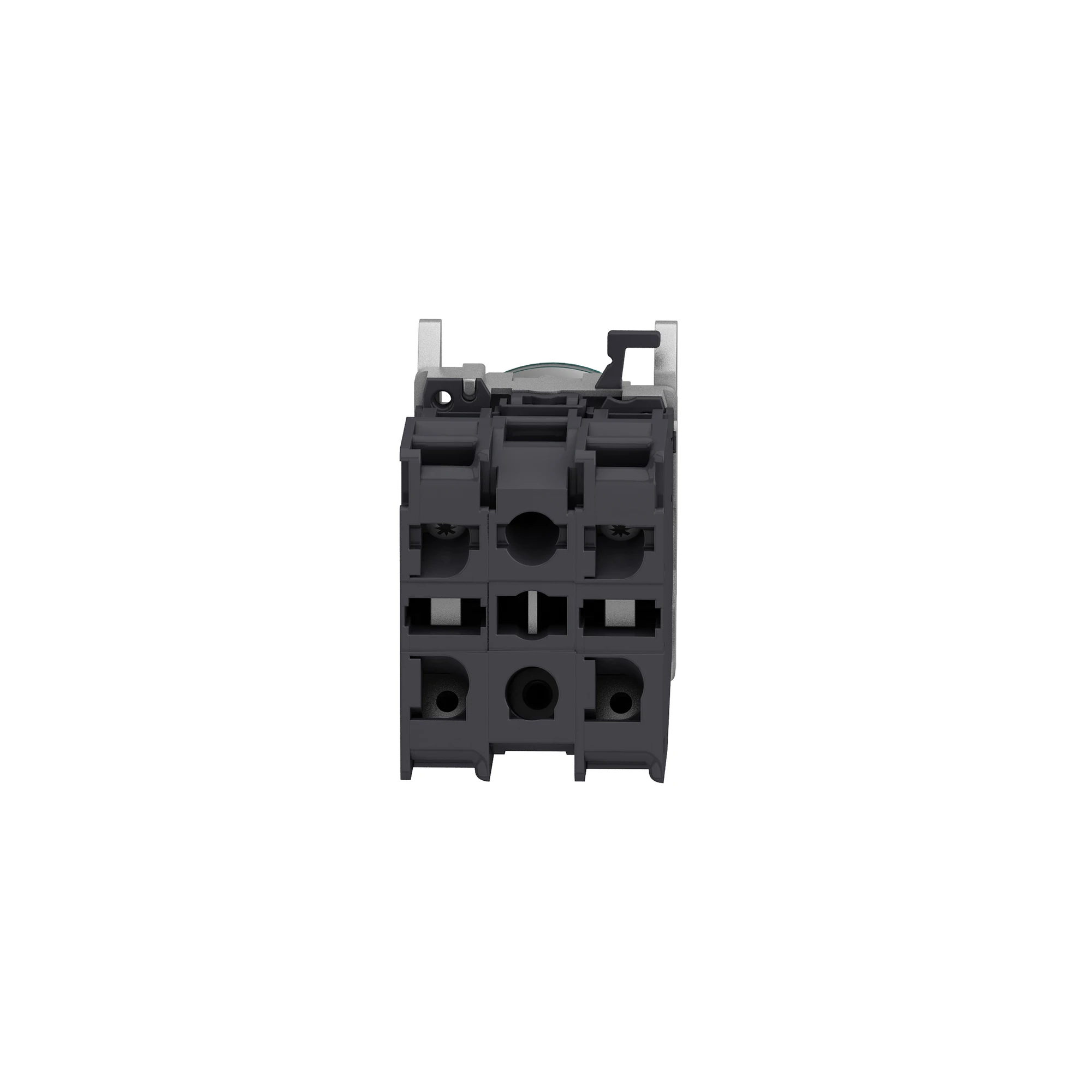 Schneider Electric XB4BP383BM5GEX Complete illuminated push button, Harmony XB4 - ATEX D, metal, green flat, 22mm, spring return, booted, 1NO, 24...254V AC/DC (img_001)