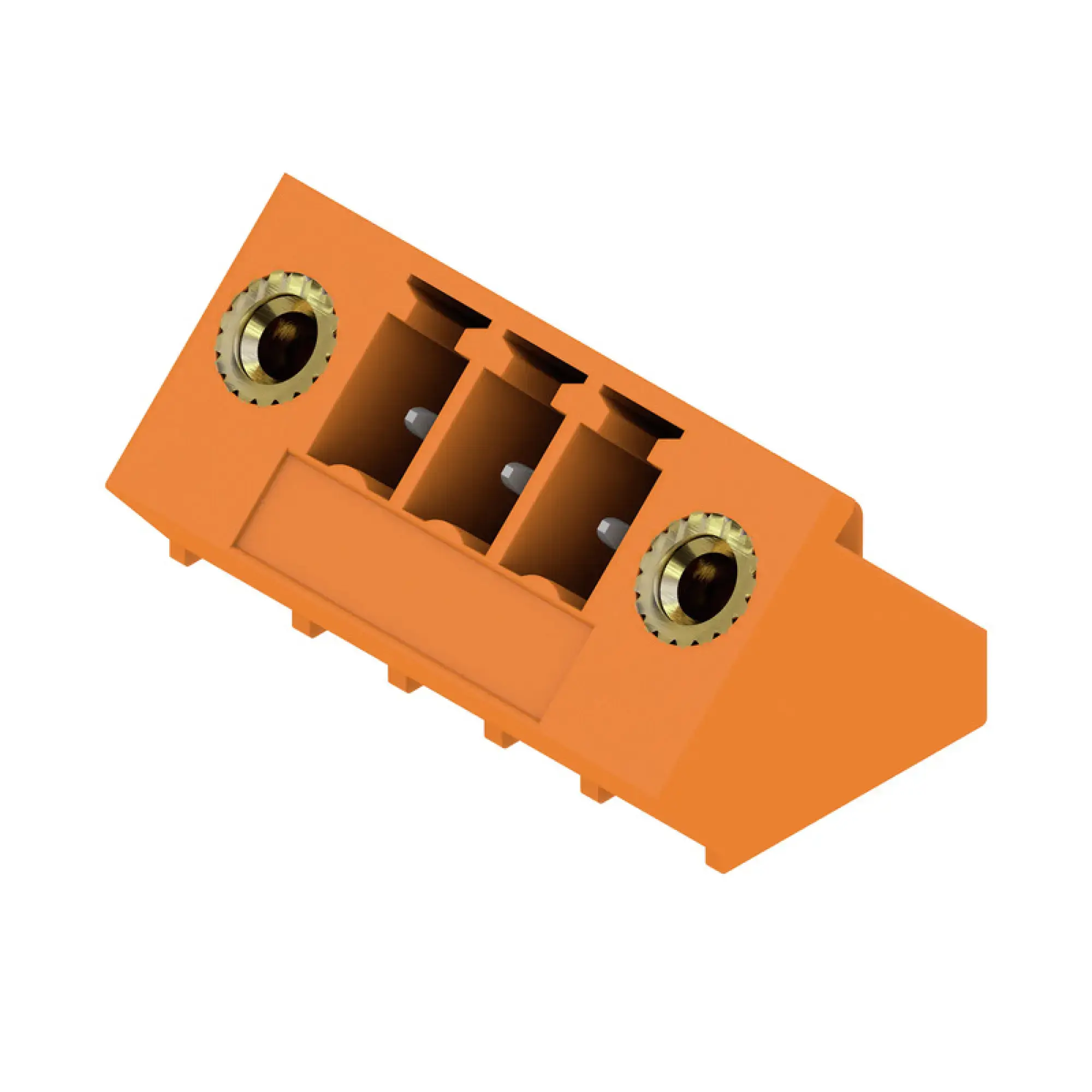Weidmüller 1976750000 PCB connector (board connection), 160 V, 17.5 A, Pitch in mm: 3.81, Number of poles: 3, THT solder connection, Box (img_001)