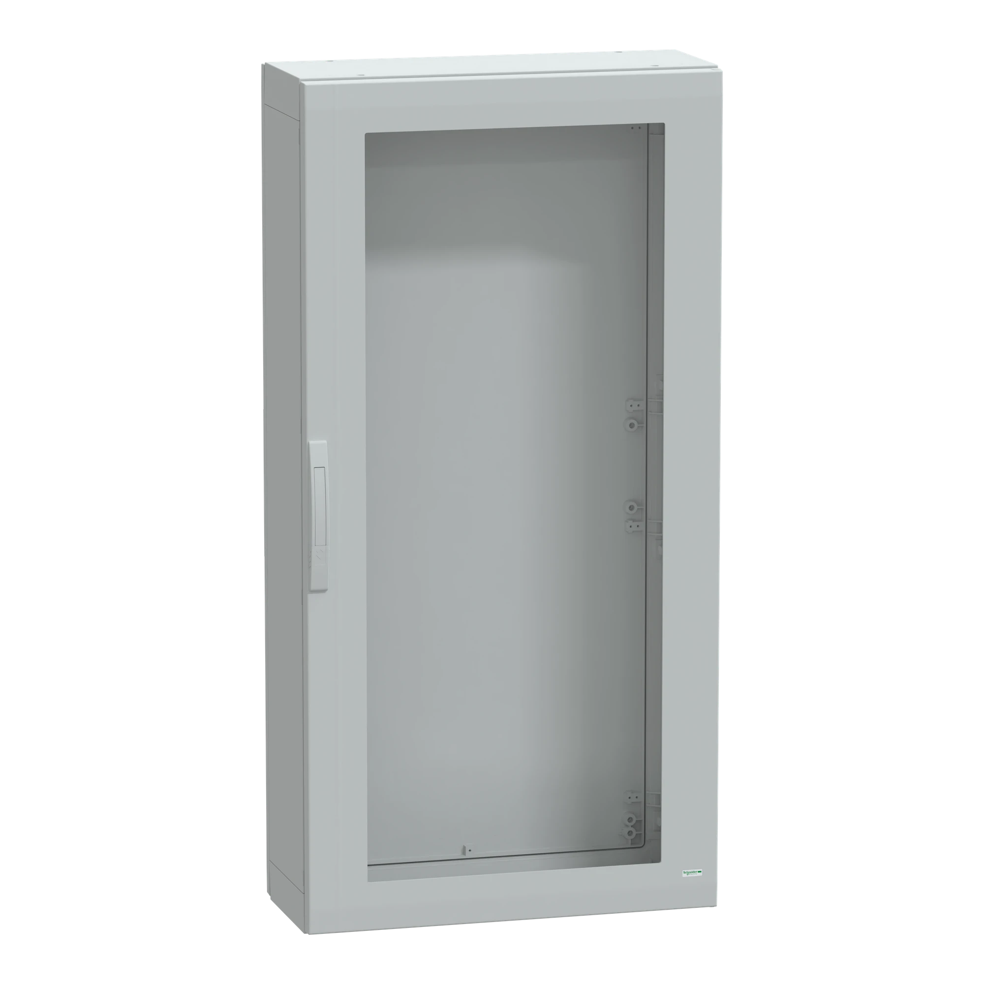 Schneider Electric NSYPLA1573TG Polyester enclosure floor-standing PLA completely sealed 1500x750x320mm IP65, transparent door (img_001)