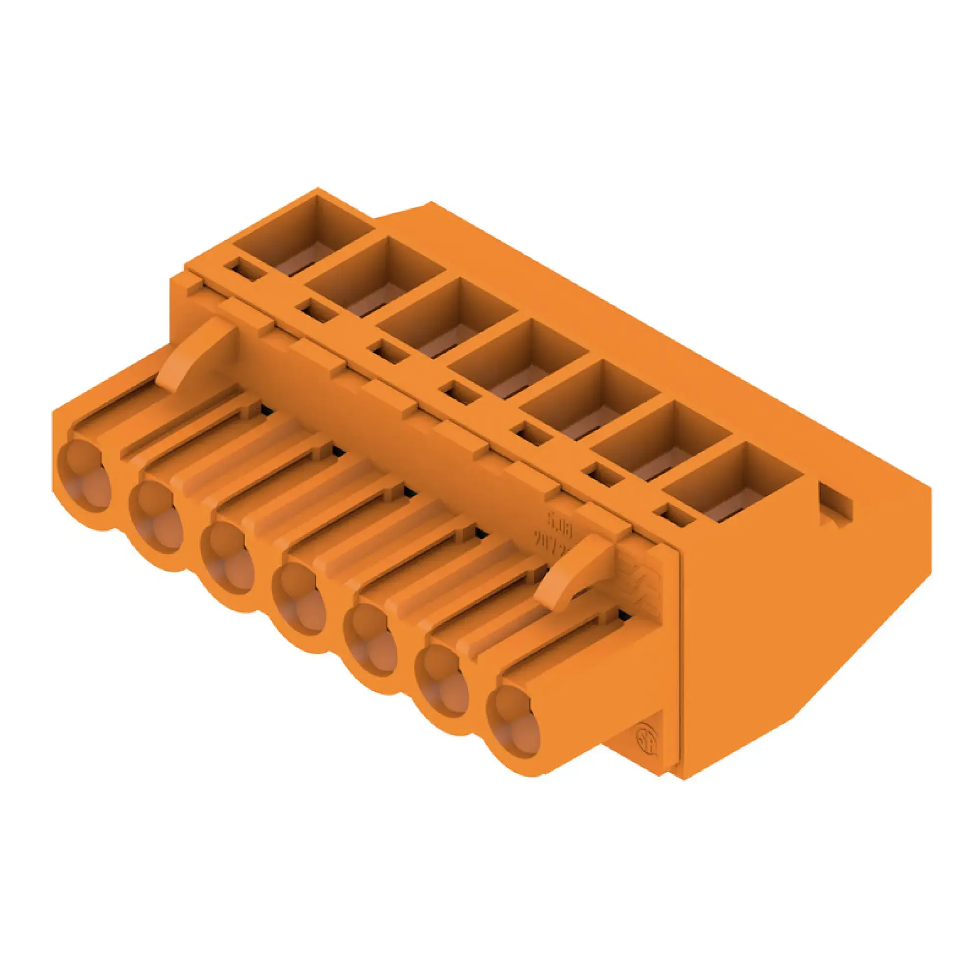 Weidmüller 1948050000 PCB connector (wire connection), 320 V, 23 A, Pitch in mm: 5.08, 4 mm², Number of poles: 7, Clamping yoke connection, Box (img_001)