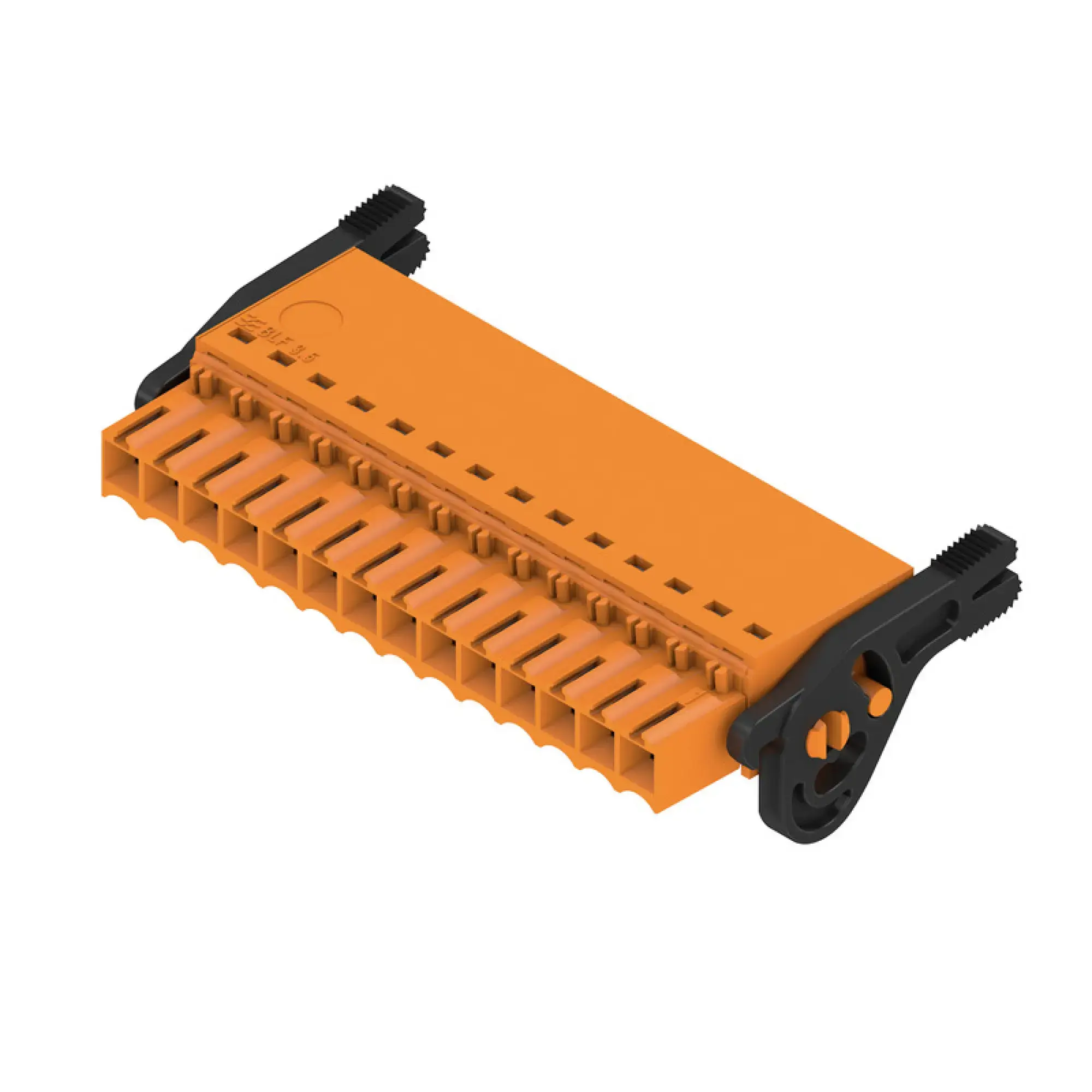 Weidmüller 2459800000 PCB connector (wire connection), 160 V, 17.5 A, Pitch in mm: 3.50, 1.5 mm², Number of poles: 14, PUSH IN with actuator, Box (img_001)