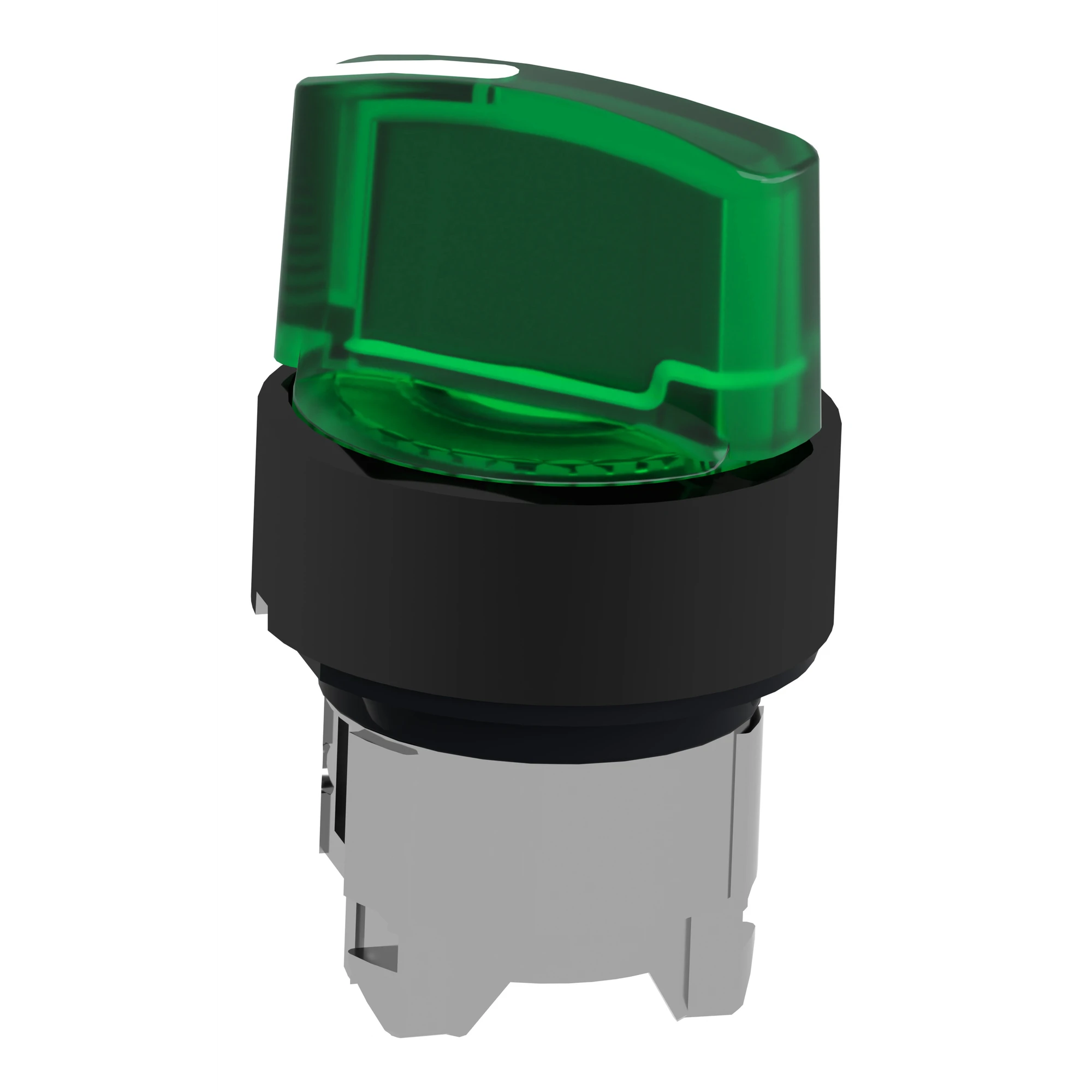 Schneider Electric ZB4BK12337 Illuminated selector switch, front element, Harmony XB4, metal black, 22mm, green, for universal LED, 2 positions, latching (img_006) Schneider Electric ZB4BK12337 Illuminated selector switch, front element, Harmony XB4, metal black, 22mm, green, for universal LED, 2 positions, latching (img_006)