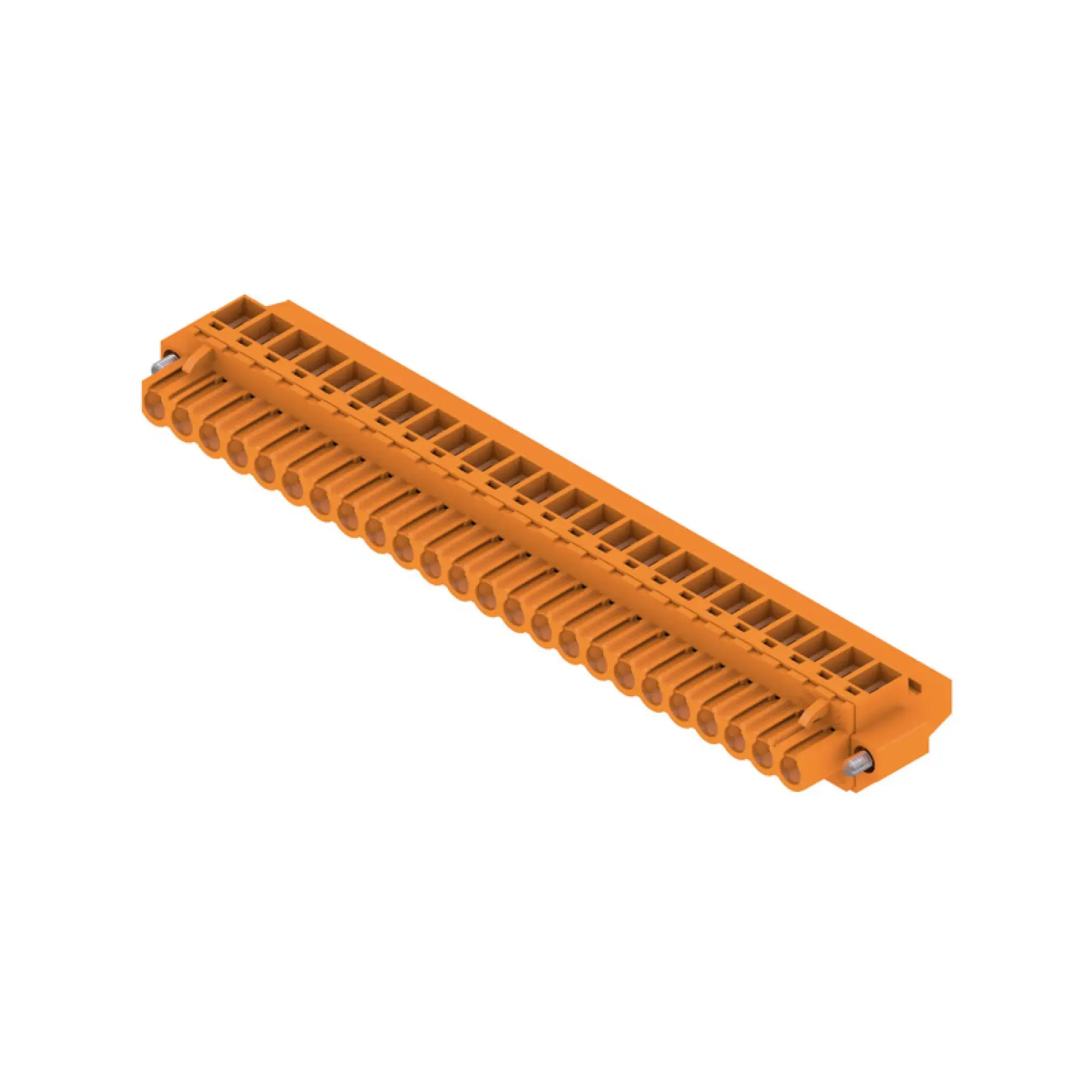 Weidmüller 1950030000 PCB connector (wire connection), 320 V, 23 A, Pitch in mm: 5.08, 4 mm², Number of poles: 24, Clamping yoke connection, Box (img_001)