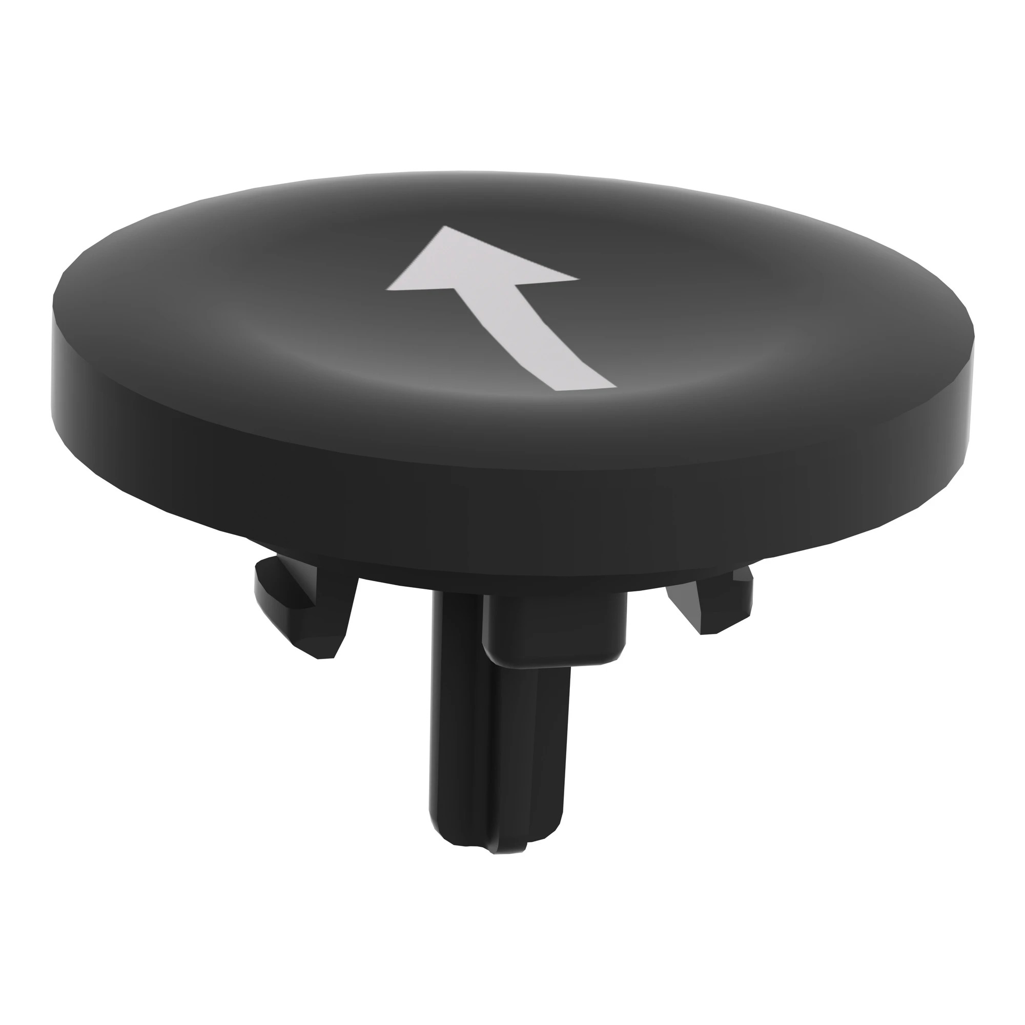 Schneider Electric ZBA335 Push-button, black, labeling arrow, white, for front element round, flat pressure (img_005) Schneider Electric ZBA335 Push-button, black, labeling arrow, white, for front element round, flat pressure (img_005)