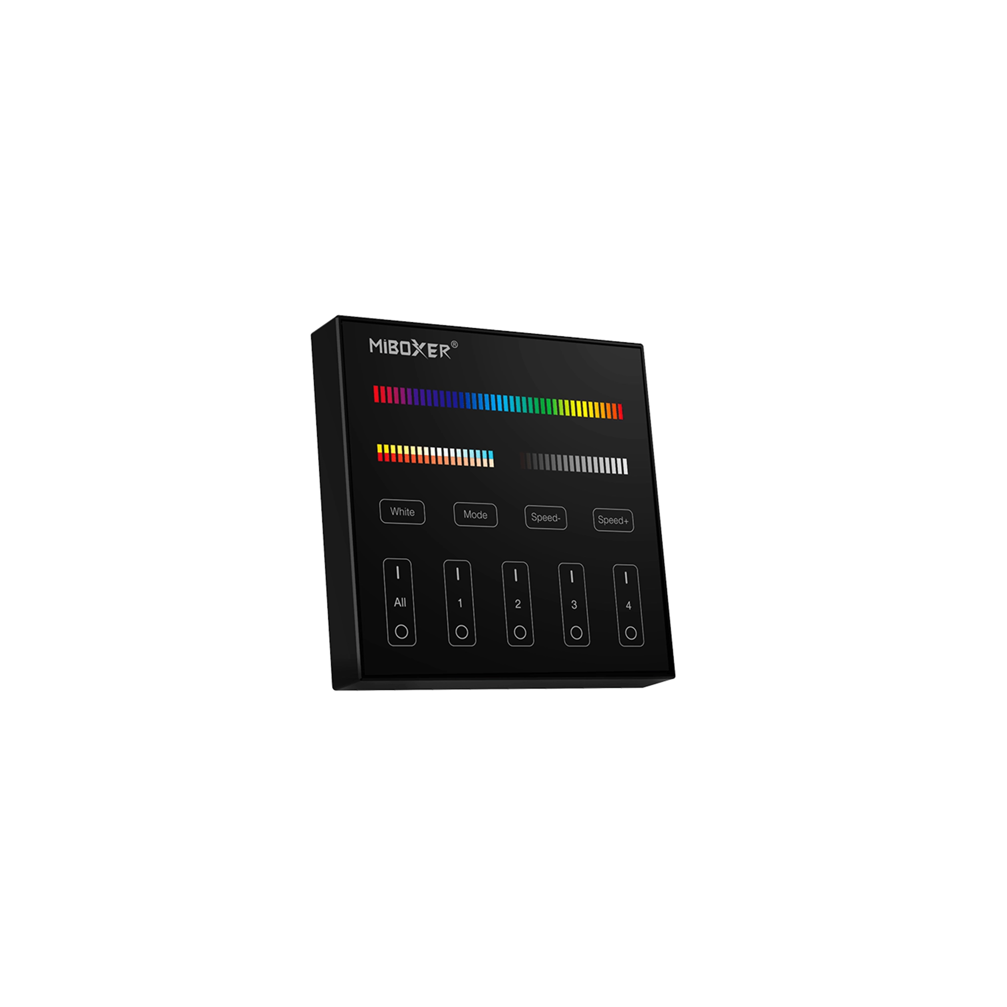 WSU Lights Mi-Light Fernsteuerung 4GR. RGB+CCT schwarz