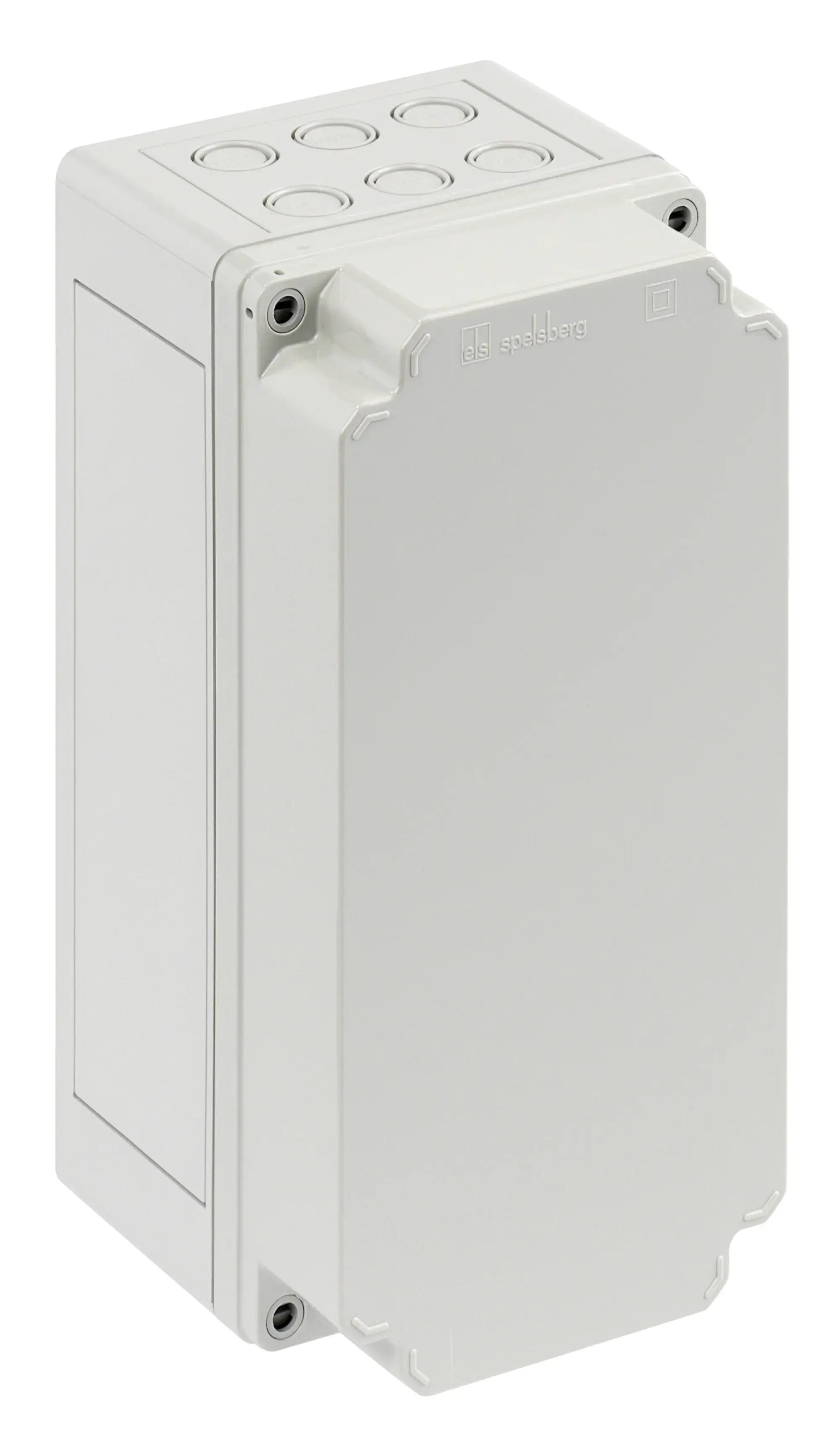 Spelsberg 59112301 Enclosure with sliding seal, Type of protection IP54, Impact strength IK07, Protection class II, Rated voltage 400V AC, Halogen free (img_001) Spelsberg 59112301 Enclosure with sliding seal, Type of protection IP54, Impact strength IK07, Protection class II, Rated voltage 400V AC, Halogen free (img_001)