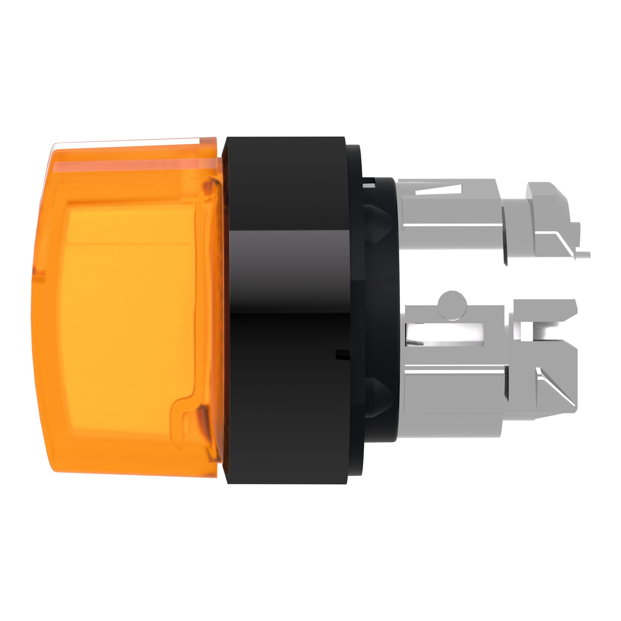 Schneider Electric ZB4BK15537 Illuminated Selector Switch, Front Element, Harmony XB4, Metal Black, 22mm, Orange, for universal LED, 3 Positions (img_006)