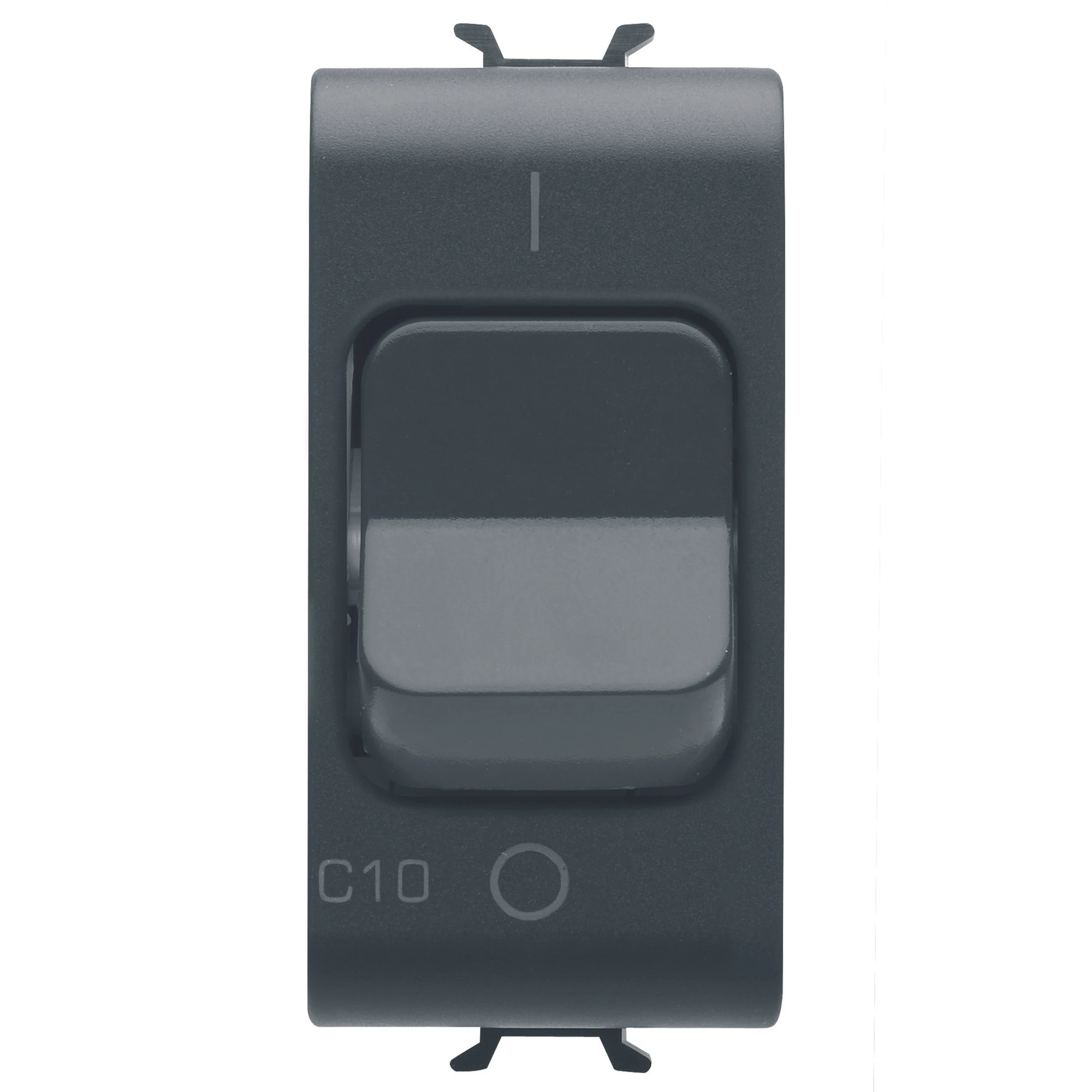 GEWISS GW12467 MINIATURE CIRCUIT BREAKER - C CHARACTERISTIC - 1P+N 10A 230Vac - 1 MODULE - SATIN BLACK - CHORUSMART (img_001) GEWISS GW12467 MINIATURE CIRCUIT BREAKER - C CHARACTERISTIC - 1P+N 10A 230Vac - 1 MODULE - SATIN BLACK - CHORUSMART (img_001)