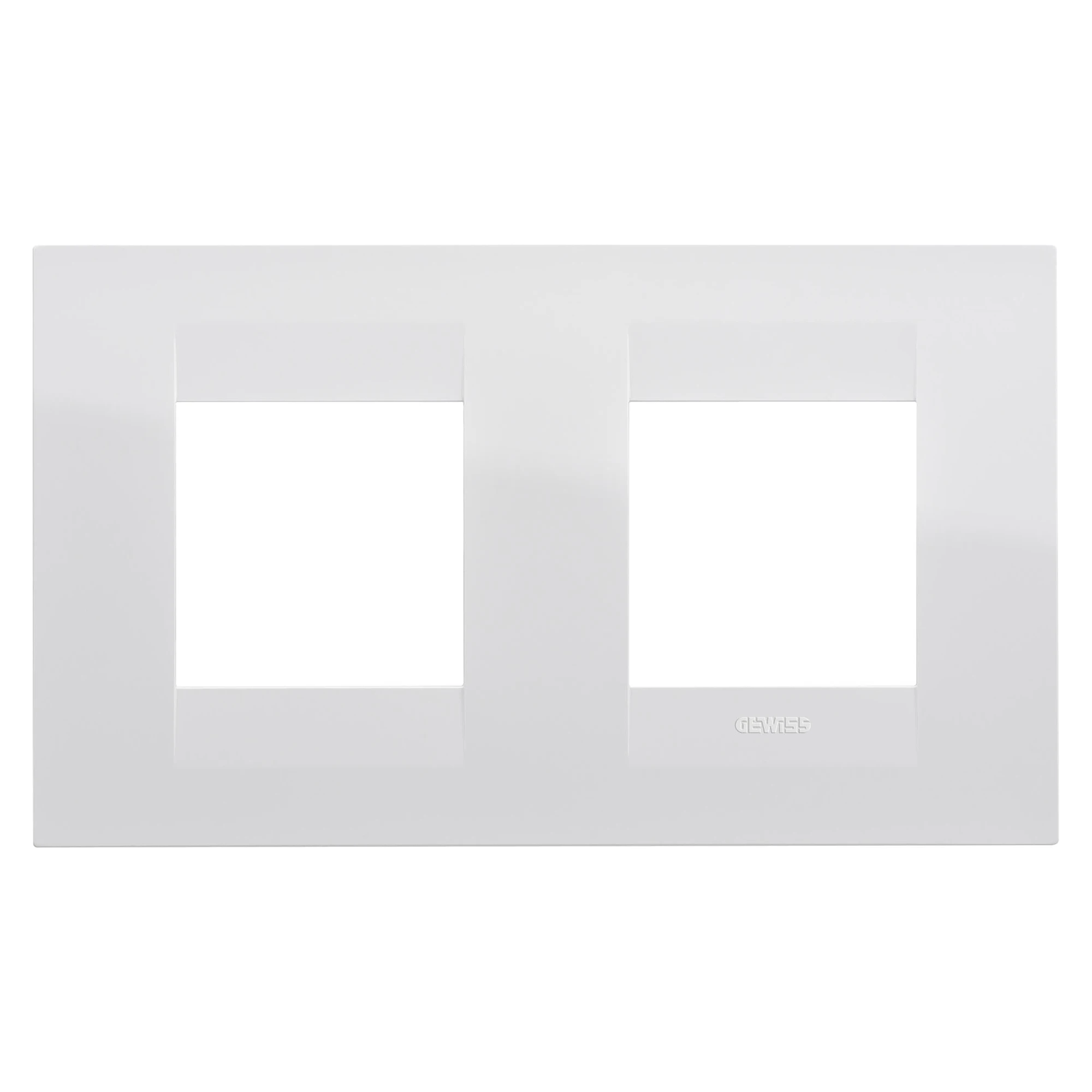 GEWISS GW16423TB GEO INTERNATIONAL PLATE - IN TECHNOPOLYMER - 2+2 MODULES HORIZONTAL - WHITE - CHORUSMART (img_001) GEWISS GW16423TB GEO INTERNATIONAL PLATE - IN TECHNOPOLYMER - 2+2 MODULES HORIZONTAL - WHITE - CHORUSMART (img_001)