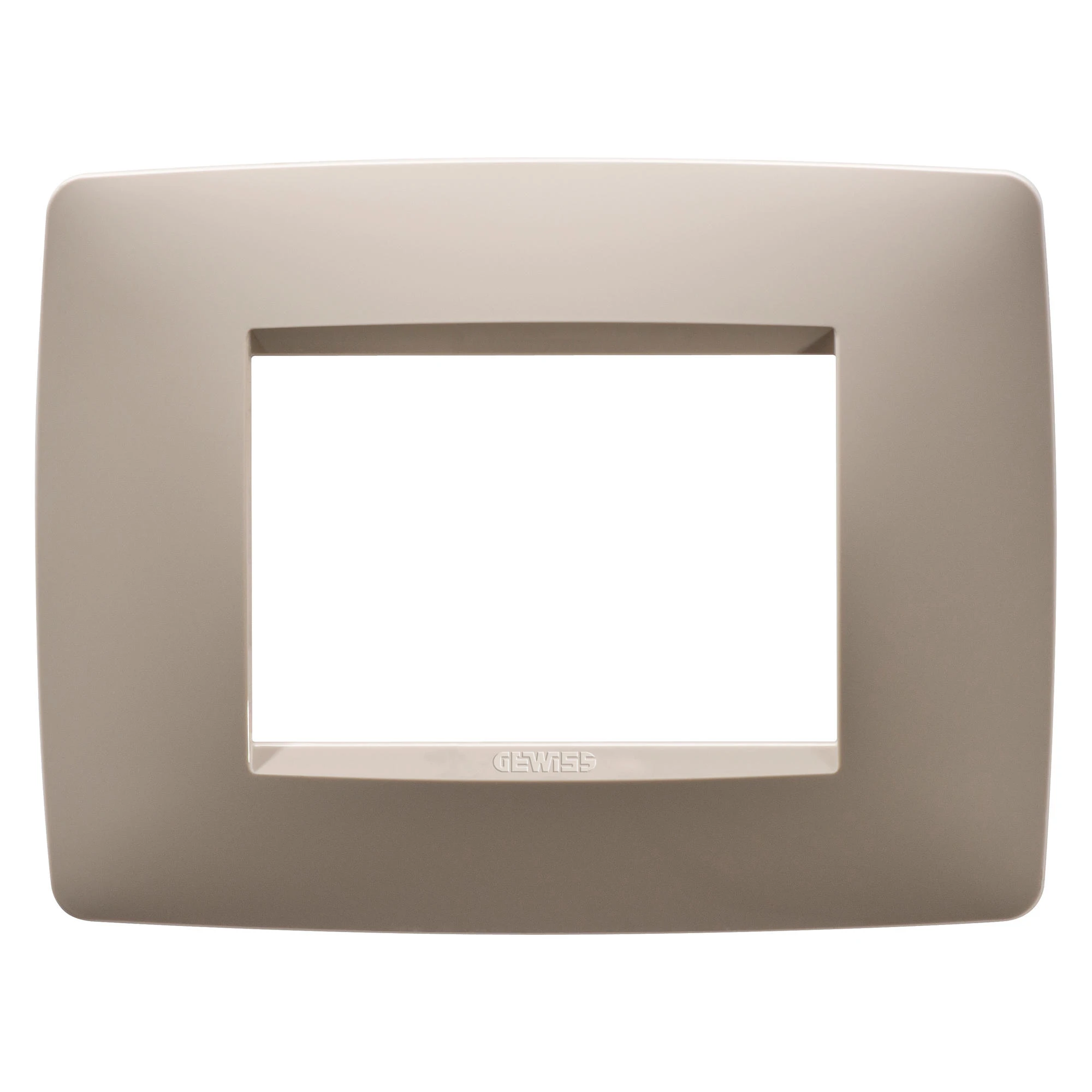 GEWISS GW16103TC ONE PLATE - IN TECHNOPOLYMER - 3 MODULES - HEMP - CHORUSMART (img_001) GEWISS GW16103TC ONE PLATE - IN TECHNOPOLYMER - 3 MODULES - HEMP - CHORUSMART (img_001)