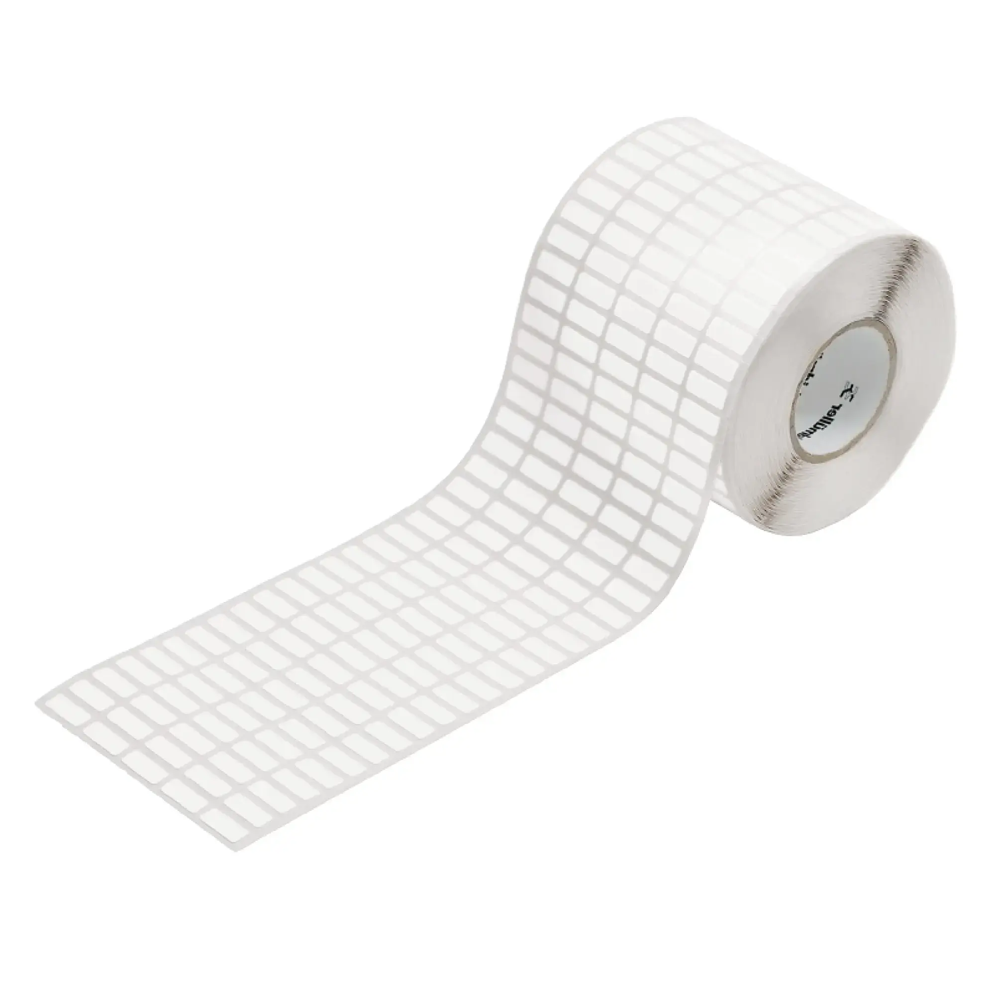 Weidmüller 1753251044 Device marking, Width: 18 mm, Polyester, white, Operating temperature range: -40...150 °C (img_001)