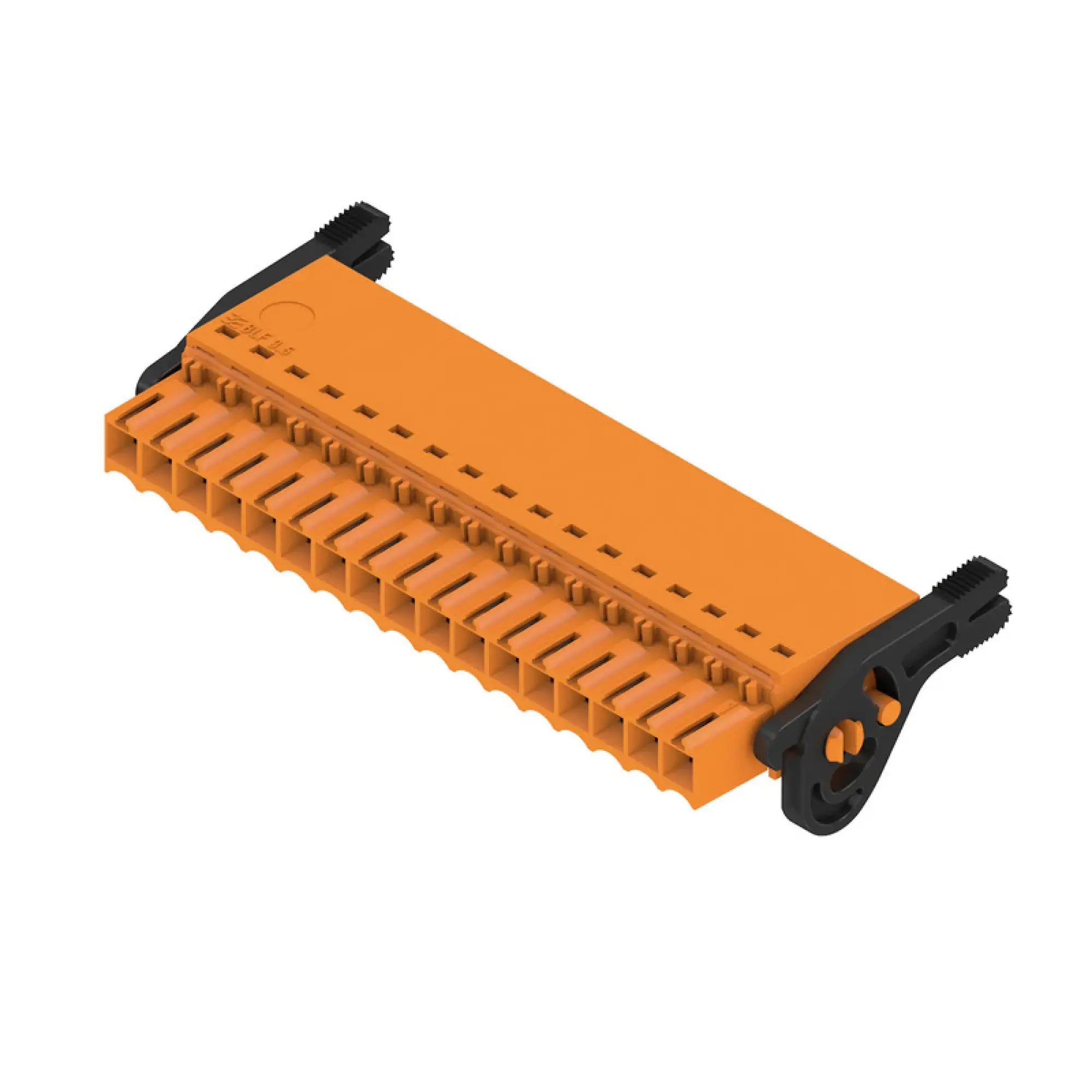 Weidmüller 2538260000 PCB connector (wire connection), 160 V, 17.5 A, Pitch in mm: 3.50, 1.5 mm², Number of poles: 17, PUSH IN with actuator, Box (img_001)