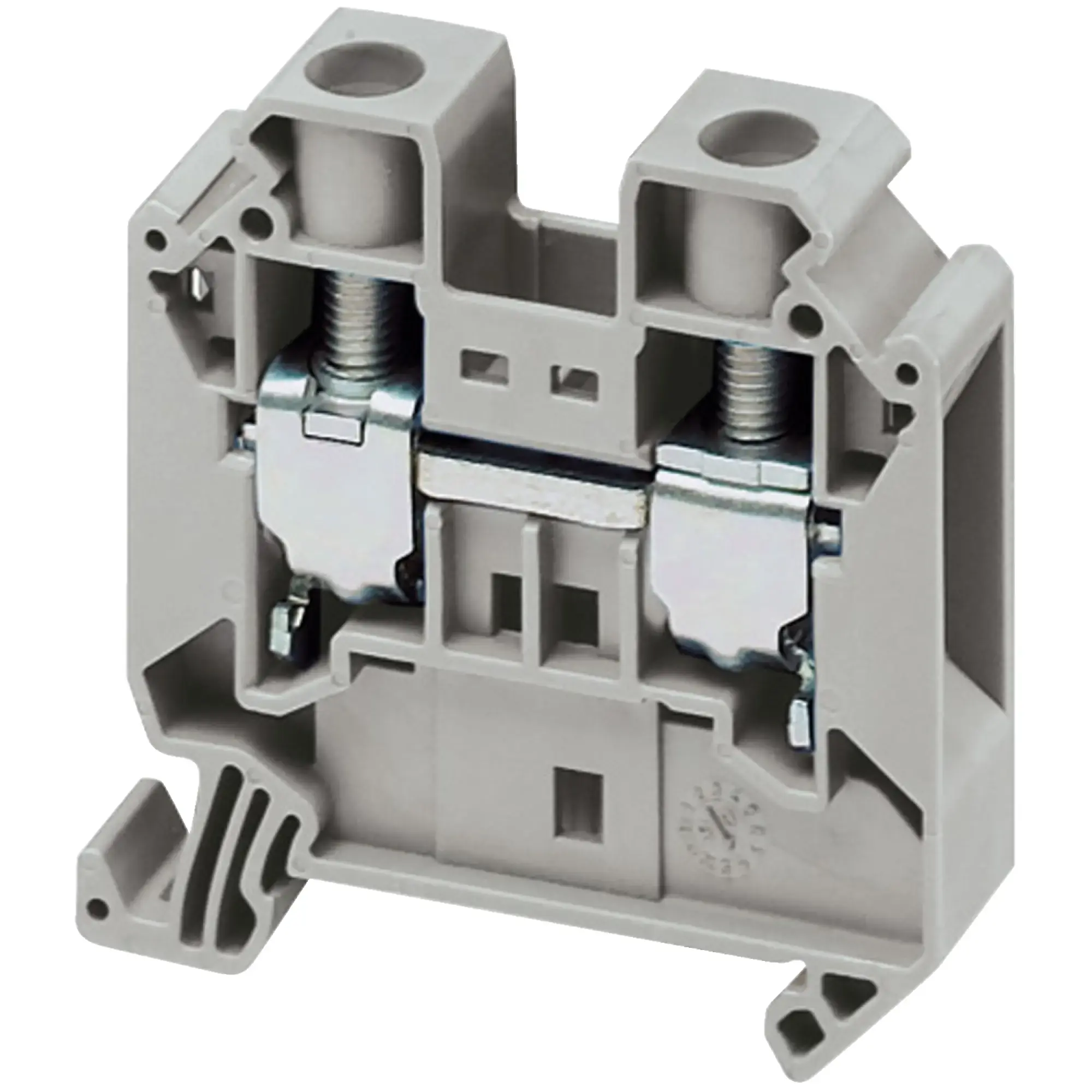 Schneider Electric NSYTRV162 Linergy Terminal block for through, 16mm2, 76A, 1 level, 1x1, screw, gray (img_002) Schneider Electric NSYTRV162 Linergy Terminal block for through, 16mm2, 76A, 1 level, 1x1, screw, gray (img_002)