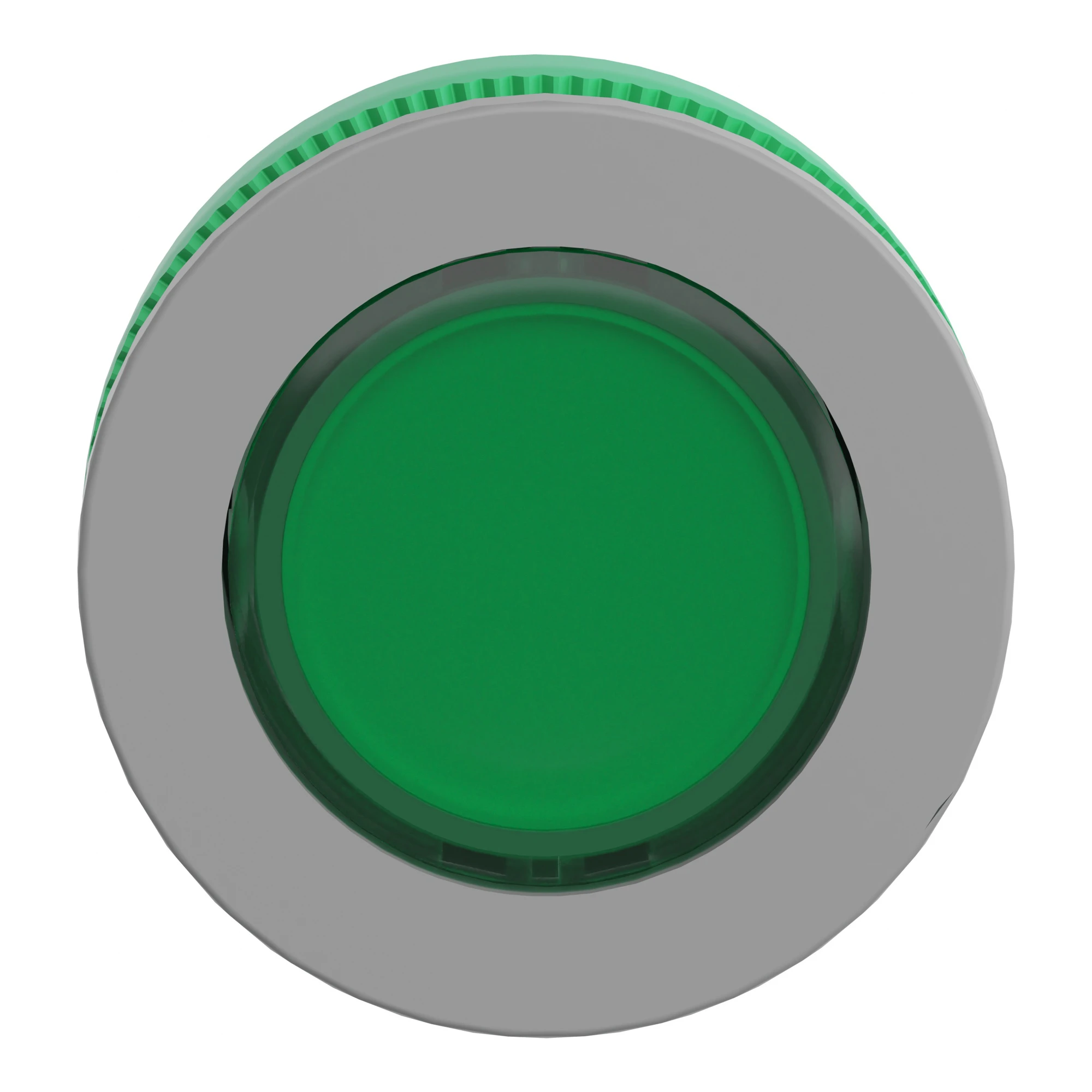 Schneider Electric ZB5FH033C0 Illuminated Pushbutton, Front Element, Harmony XB5F, Plastic, 30mm, Green, Unlabelled, for Universal LED, Latching (img_005)