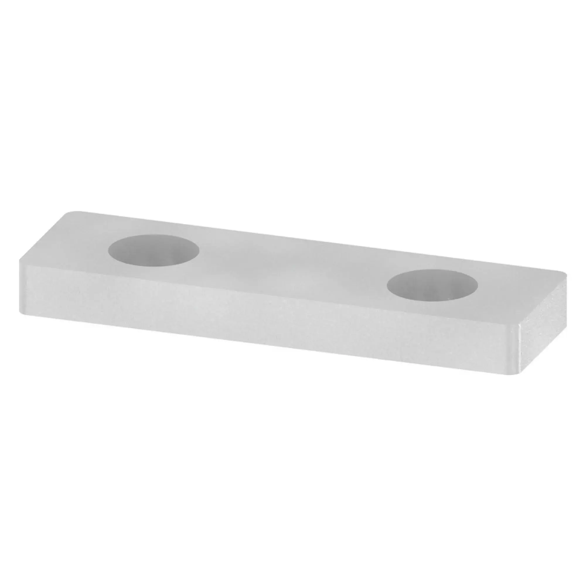 Weidmüller 1897010000 Cross-connector (terminal), when screwed in, Silver grey, 41 A, Number of poles: 2, Pitch in mm: 11.00, Insulated: No, Width: 2 mm (img_001)