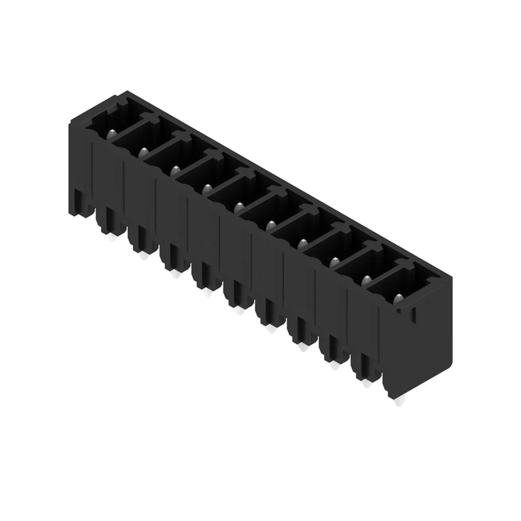 Weidmüller 1793580000 PCB connector (board connection), 160 V, 17.5 A, Pitch in mm: 3.81, Number of poles: 10, THT solder connection, Box (img_001) Weidmüller 1793580000 PCB connector (board connection), 160 V, 17.5 A, Pitch in mm: 3.81, Number of poles: 10, THT solder connection, Box (img_001)