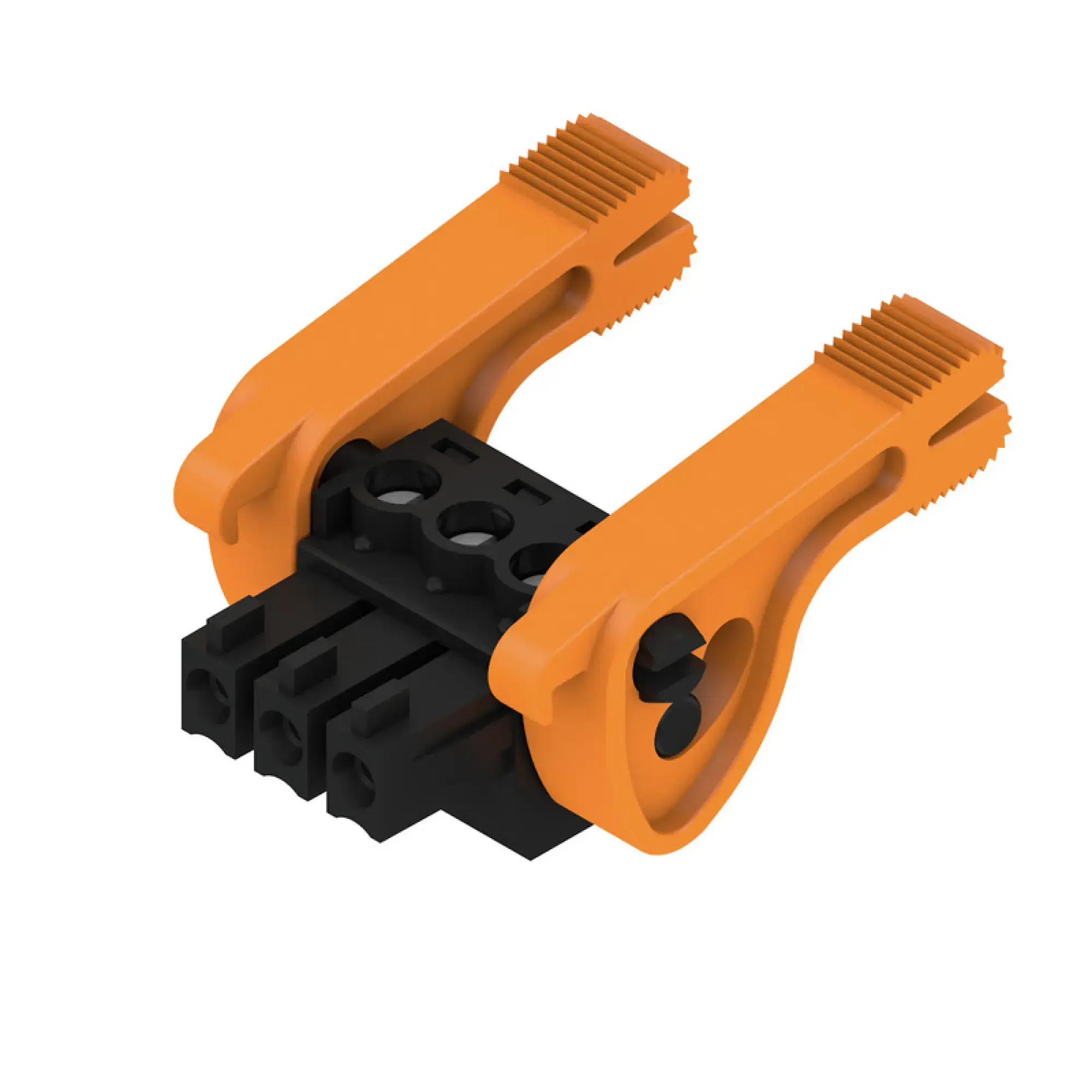 Weidmüller 2442480000 PCB connector (wire connection), 160 V, 17.5 A, Pitch in mm: 3.81, 1.5 mm², Number of poles: 3, Clamping yoke connection, Box (img_001)