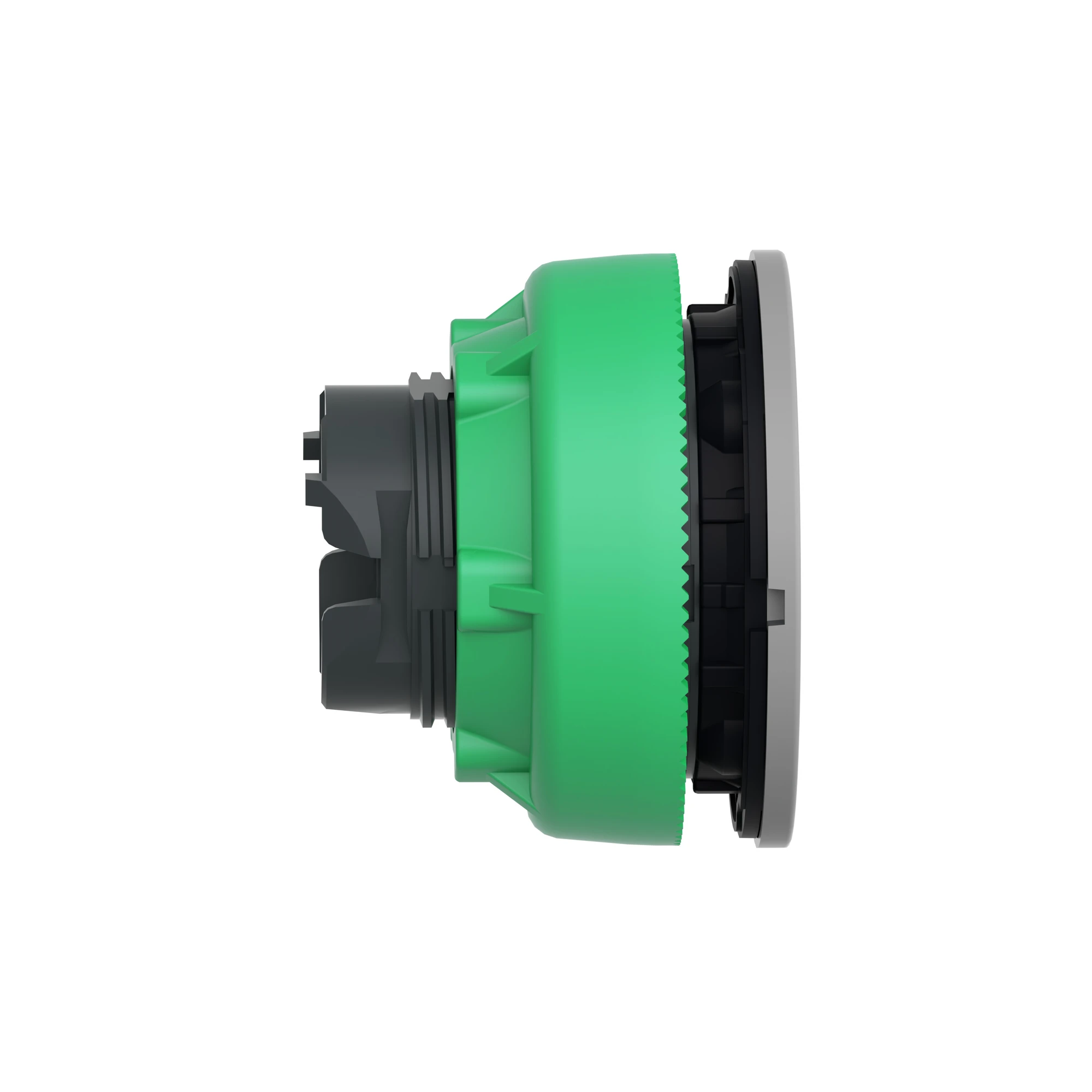 Schneider Electric ZB5FH033C0 Illuminated Pushbutton, Front Element, Harmony XB5F, Plastic, 30mm, Green, Unlabelled, for Universal LED, Latching (img_004)
