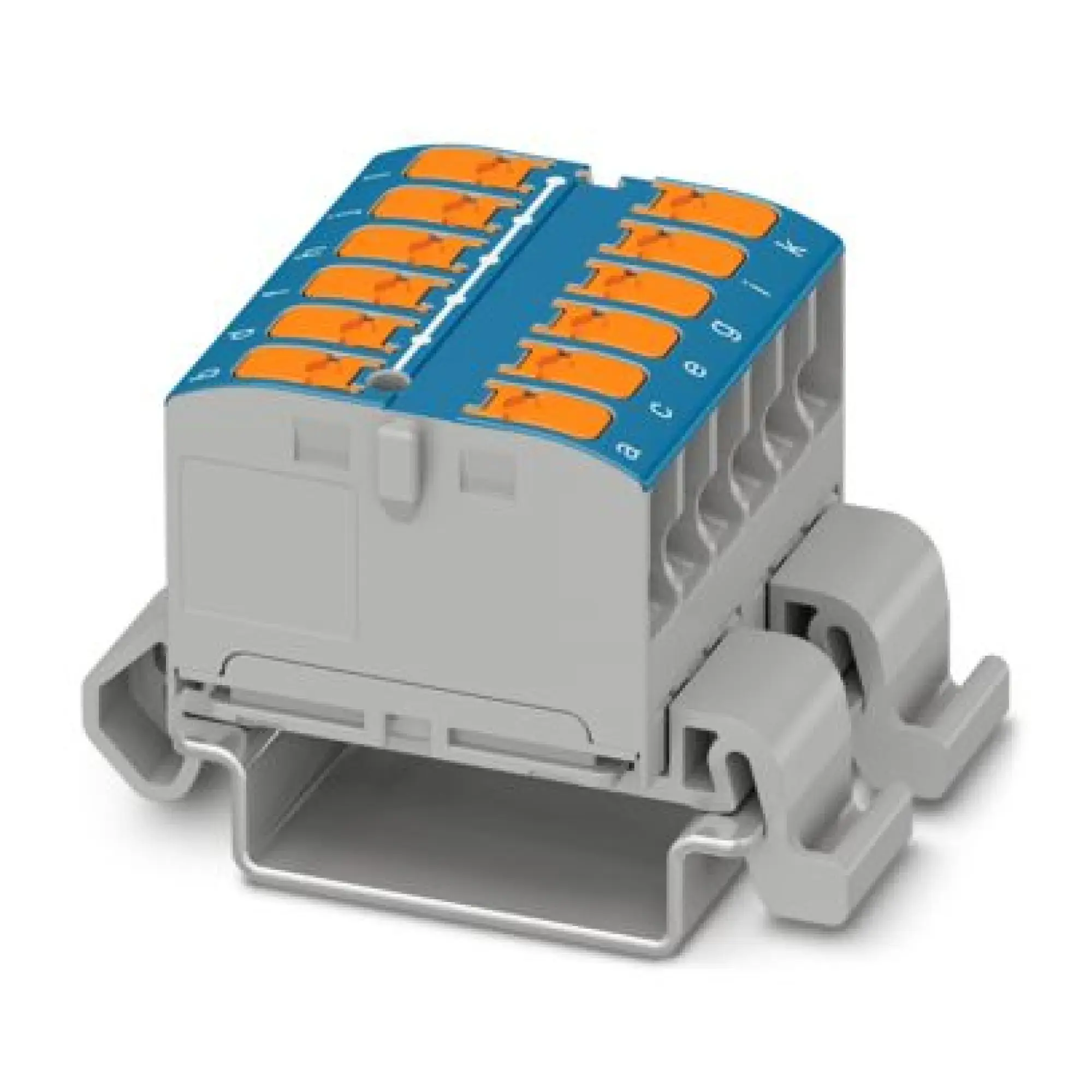 Phoenix Contact 1019533 Distribution block PTVFIX 12X2,5-NS35A BU (img_001)