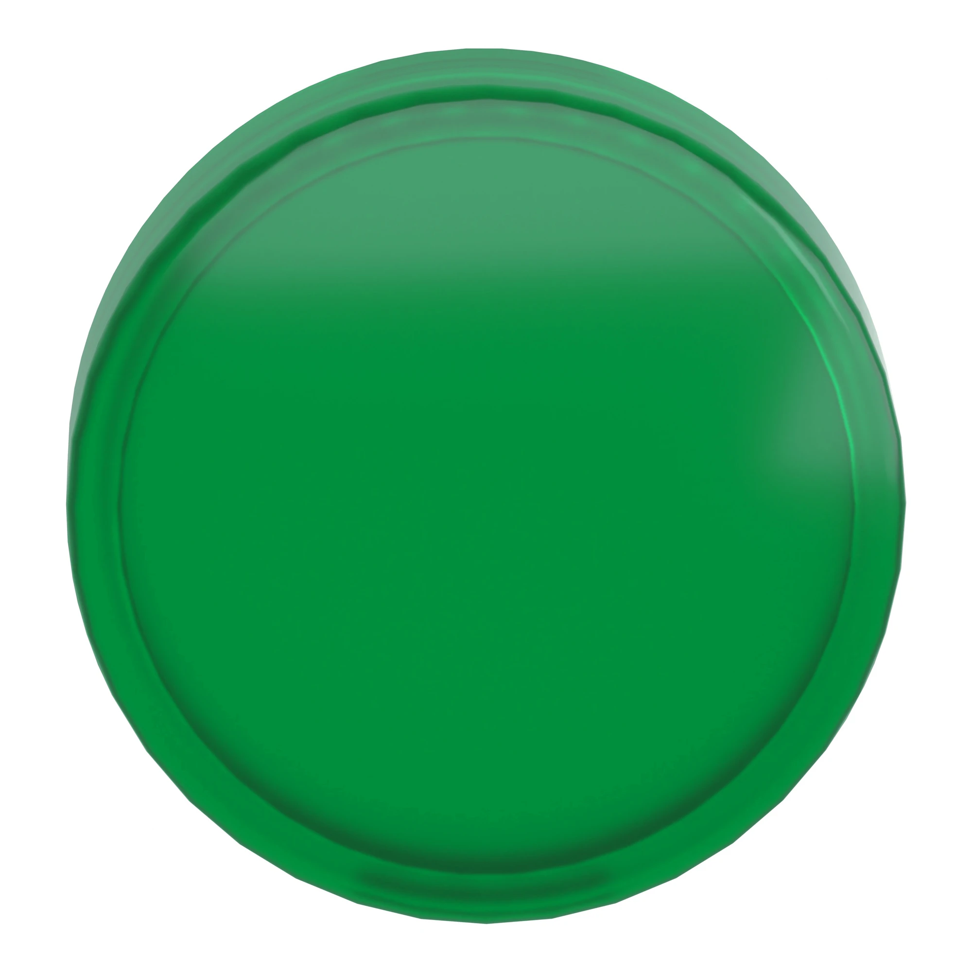 Schneider Electric ZBV0133 Cap, pilot light, Harmony XB5 and XB4, green, 22mm, for universal LED, smooth, unmarked (img_004)
