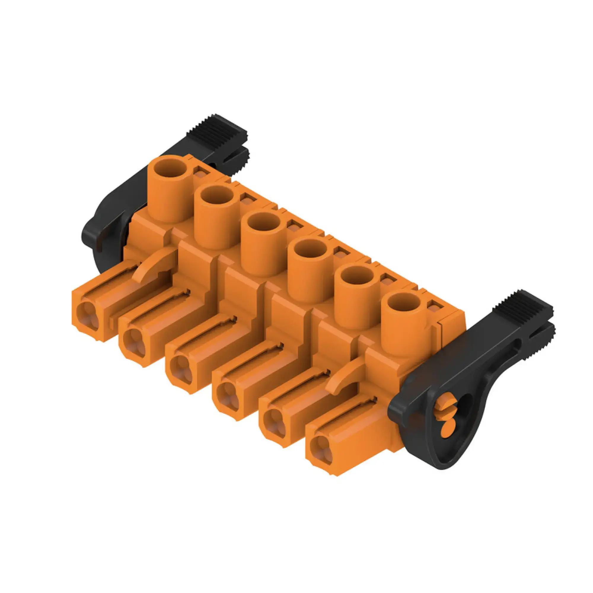 Weidmüller 1164870000 PCB connector (wire connection), 500 V, 29 A, Pitch in mm: 7.62, 4 mm², Number of poles: 6, Clamping yoke connection, Box (img_001)