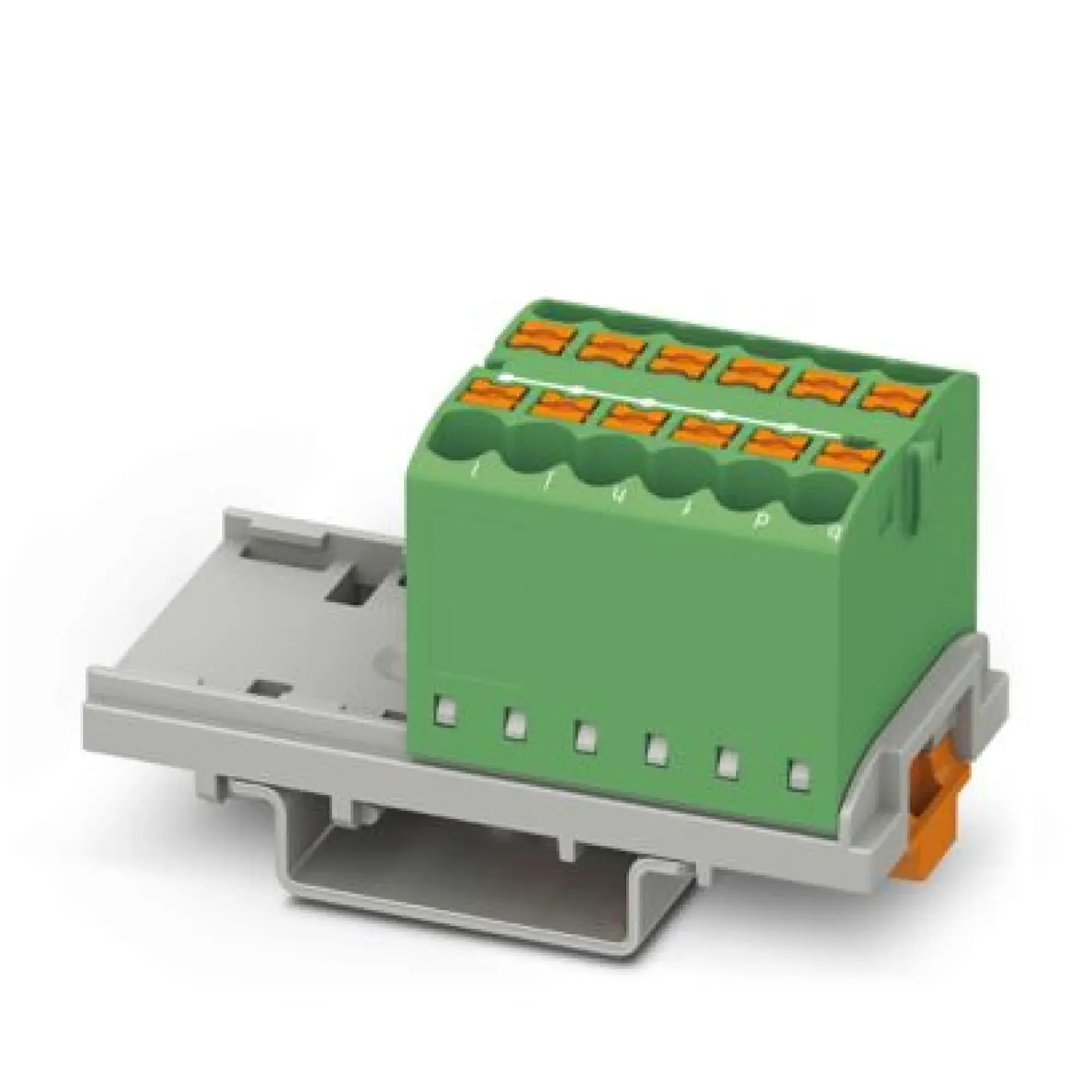 Phoenix Contact 3273030 Distribution block PTFIX 12X2,5-NS35 GN (img_001)
