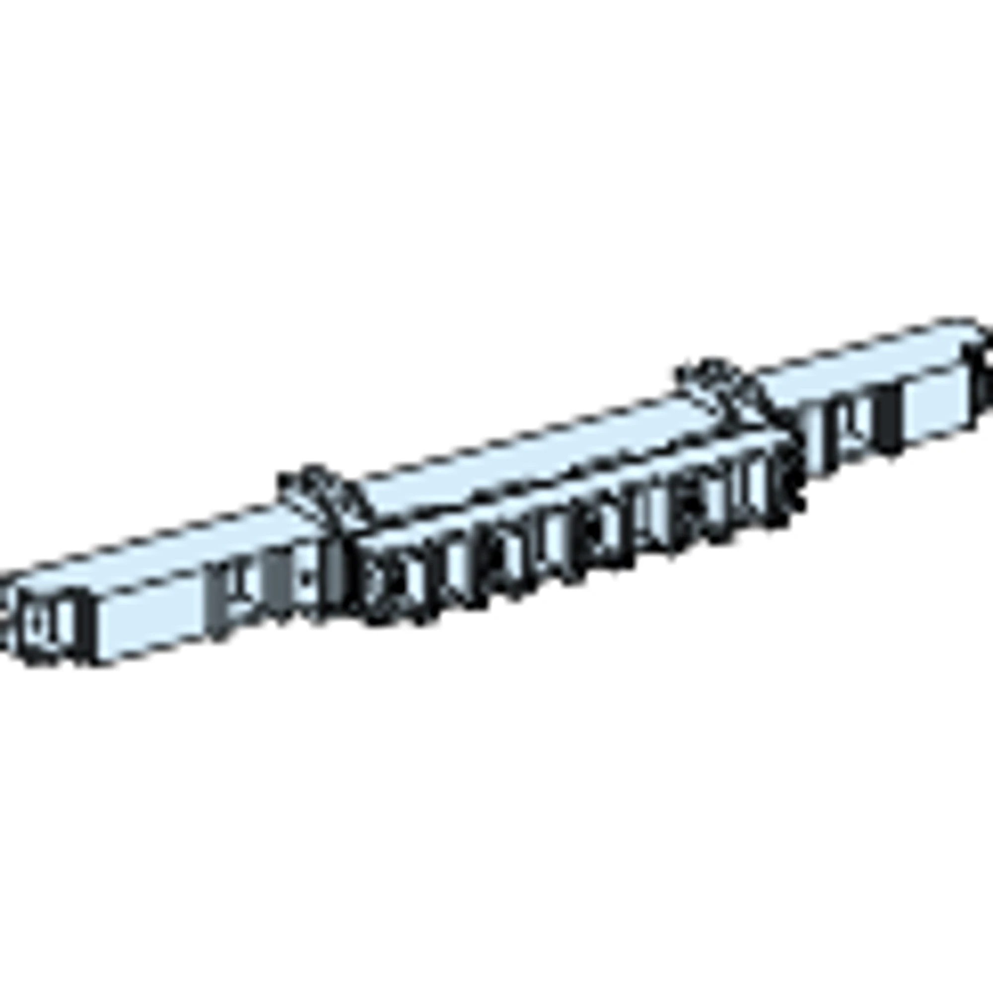 Schneider Electric LVS04191 PrismaSeT-P, Linergy BS, Busbar Support, Rear, 400A (img_001)