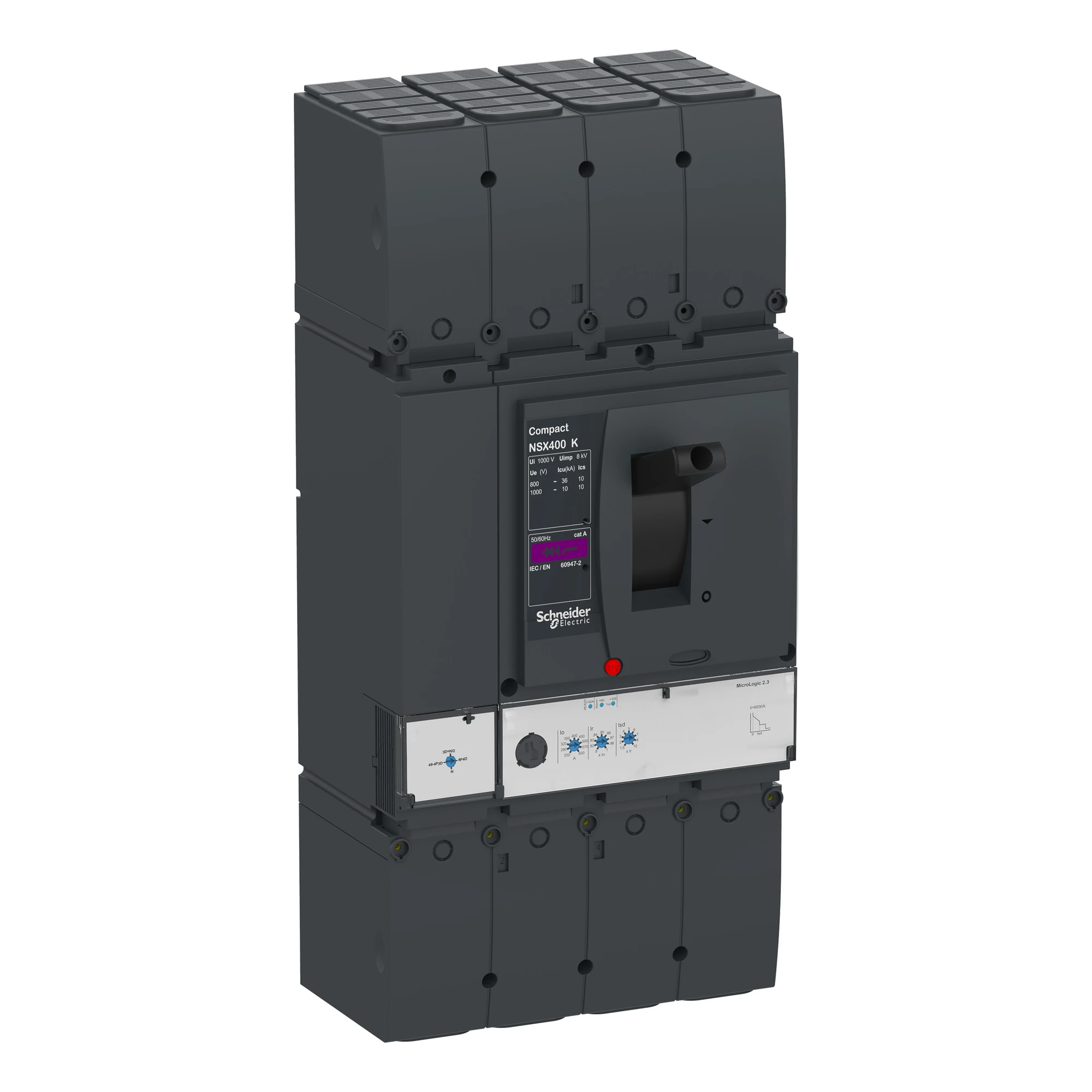 Schneider Electric C40K42D250 Compact Circuit Breaker ComPact NSX400K with MicroLogic 2.3 250 A 4P/4D 36 kA/800 VAC 10 kA/1000 VAC (img_001) Schneider Electric C40K42D250 Compact Circuit Breaker ComPact NSX400K with MicroLogic 2.3 250 A 4P/4D 36 kA/800 VAC 10 kA/1000 VAC (img_001)