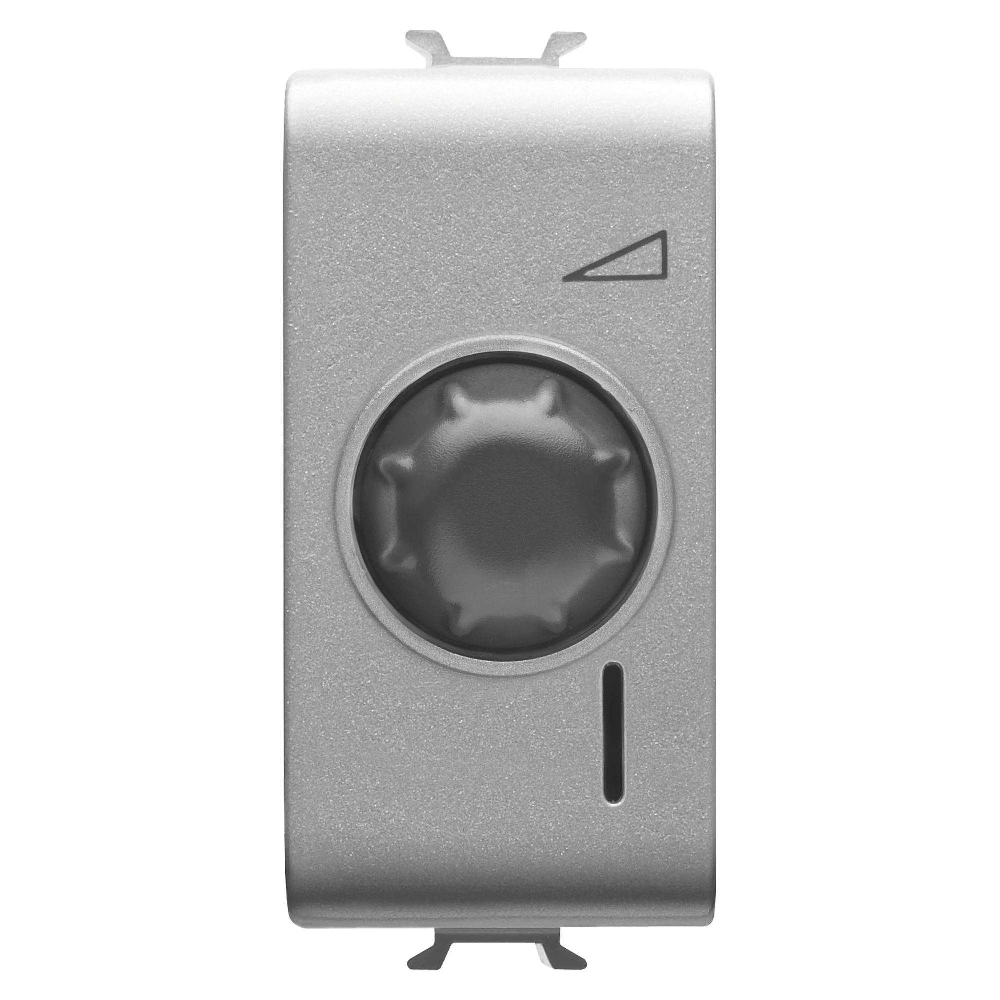 GEWISS GW14567 Drehdimmer mit Wechselschalter fuer ohmsche/induktive Lasten 1M 100-500W Titan (img_001)