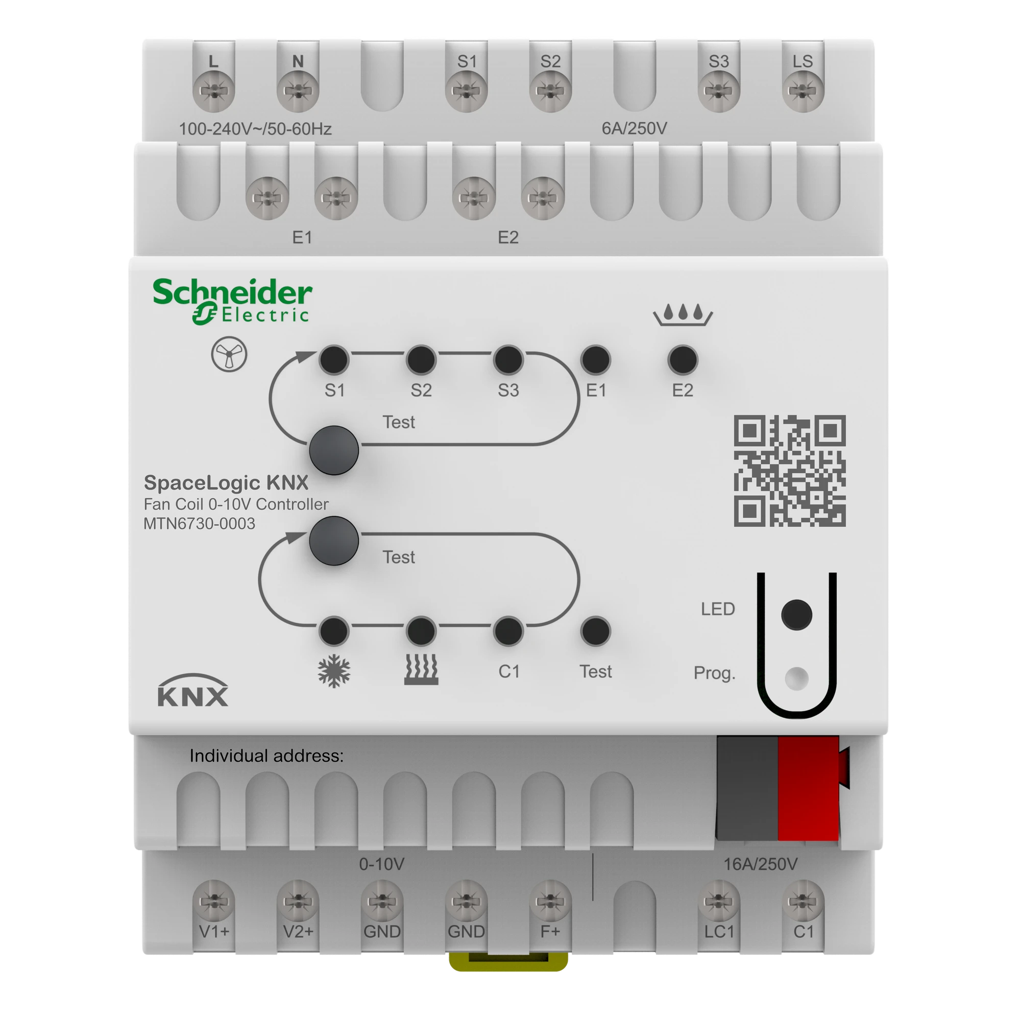 Schneider Electric MTN6730-0003 SpaceLogic KNX Fan Coil 0-10V Controller (img_001) Schneider Electric MTN6730-0003 SpaceLogic KNX Fan Coil 0-10V Controller (img_001)