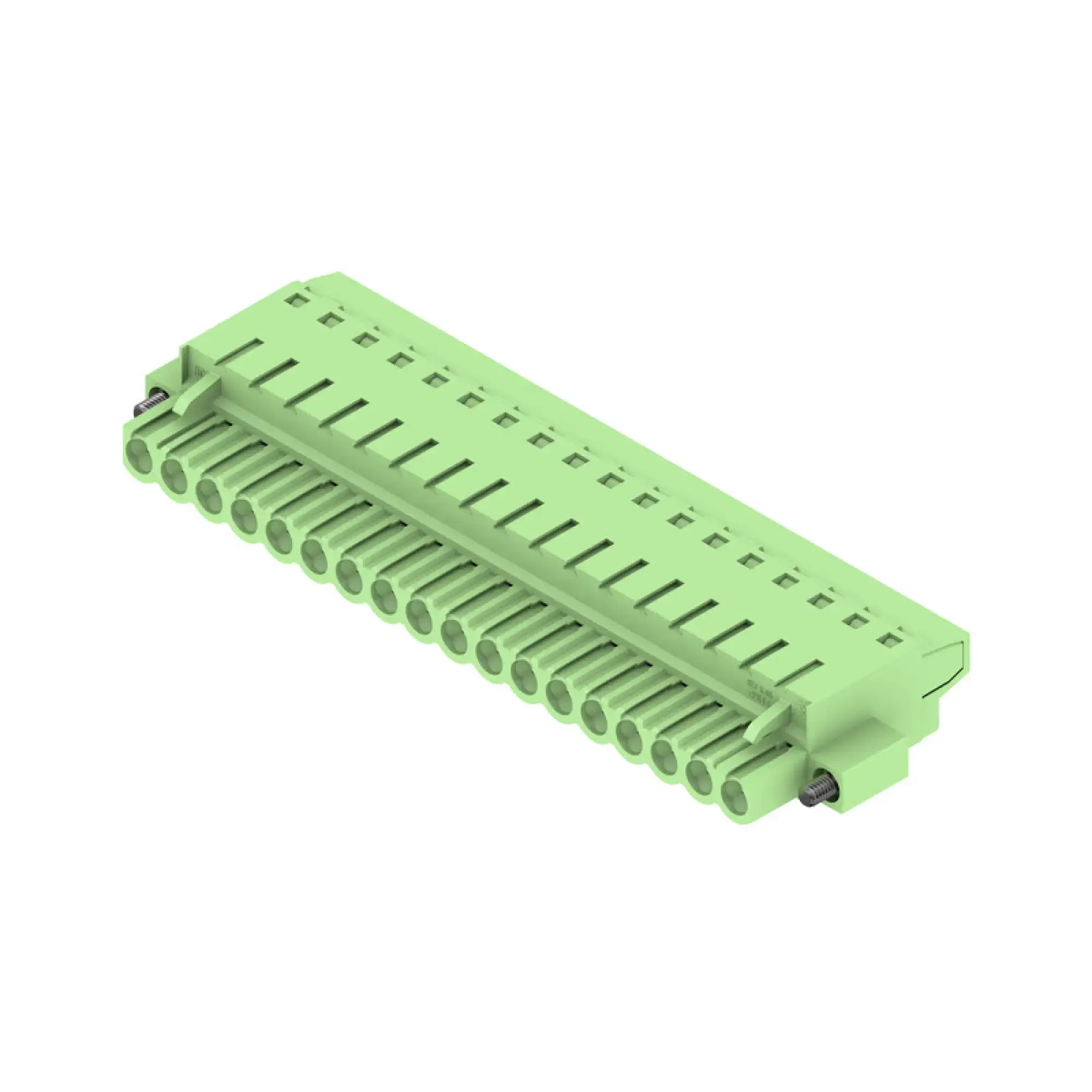 Weidmüller 1324890000 PCB connector (wire connection), 320 V, 27 A, Pitch in mm: 5.08, 2.5 mm², Number of poles: 18, TOP connection, Box (img_001)