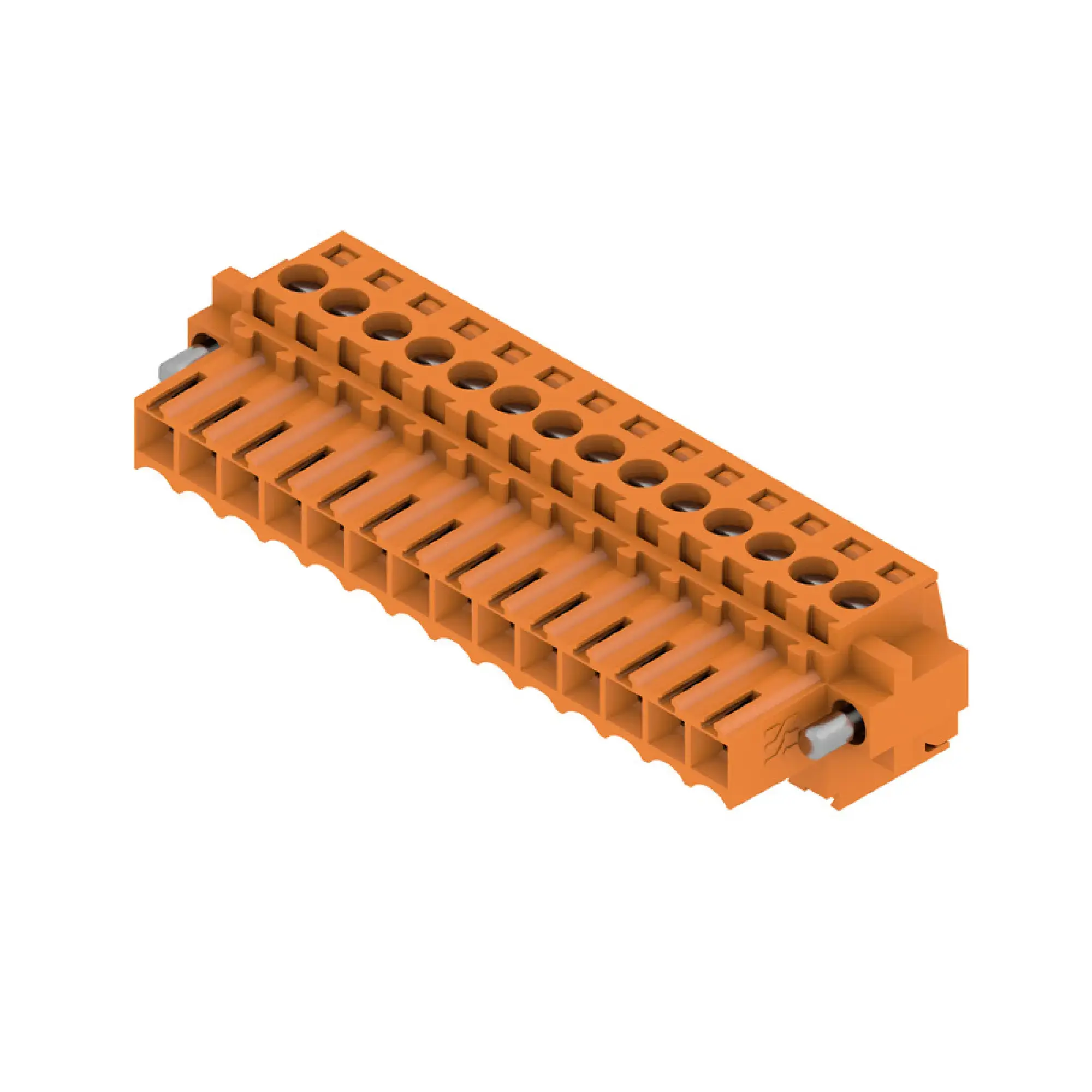 Weidmüller 1606760000 PCB connector (wire connection), 160 V, 17 A, Pitch in mm: 3.50, 1.5 mm², Number of poles: 14, Clamping yoke connection, Box (img_001)