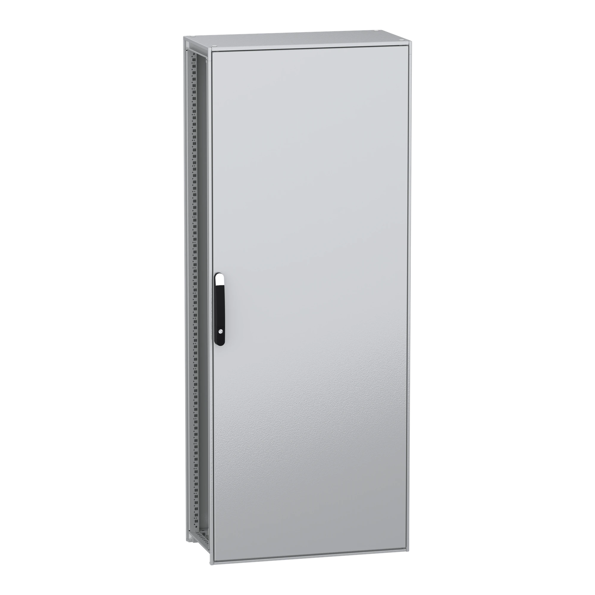 Schneider Electric NSYSFN20840P Floor-standing enclosure, electric, PanelSeT SFN, made of decarbonized steel, with mounting plate, assembled, 2000x800x400mm, IP55 (img_001)