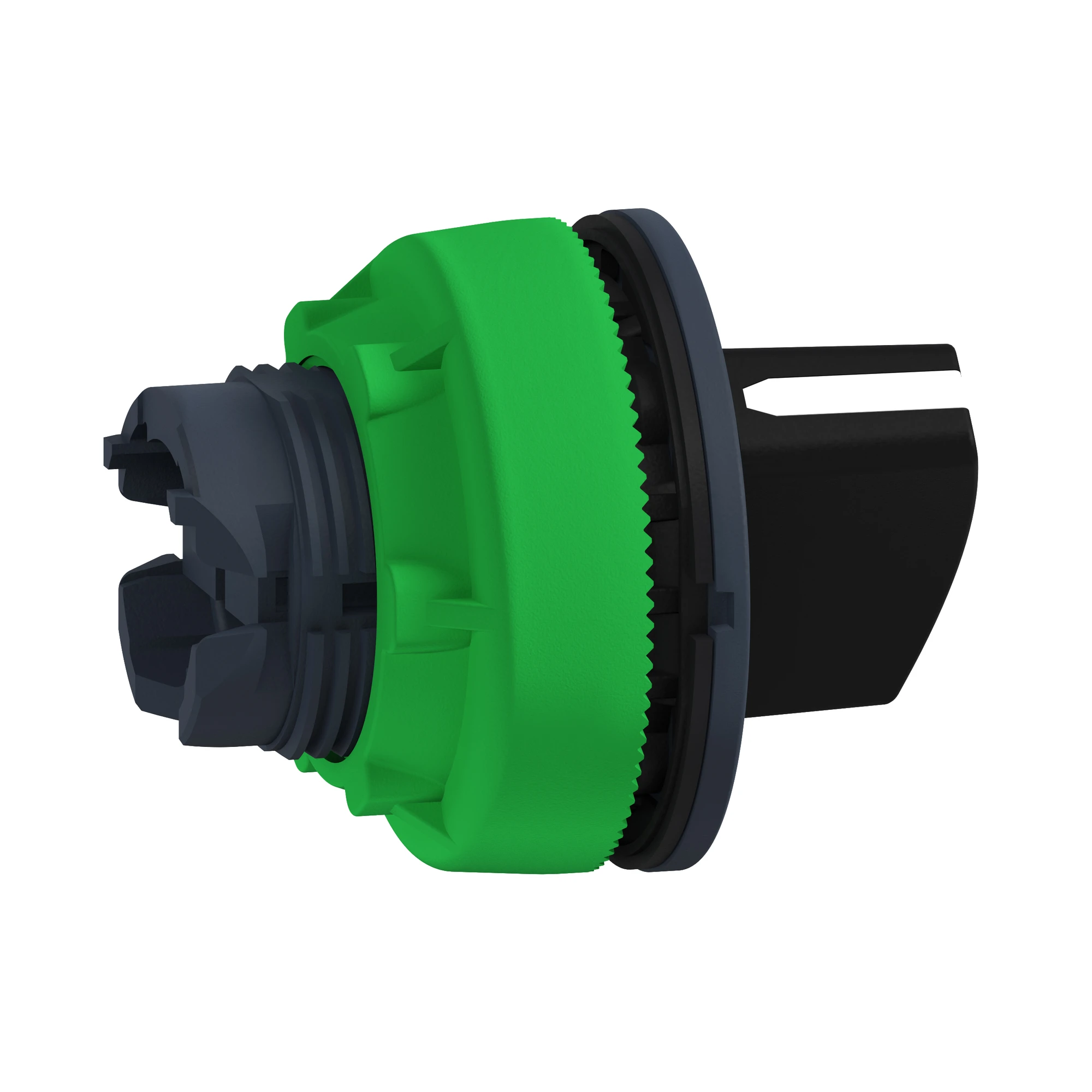 Schneider Electric ZB5FD2 Selector switch, front element, Harmony XB5F, plastic, 30mm, black, 2 positions, locking (img_003)