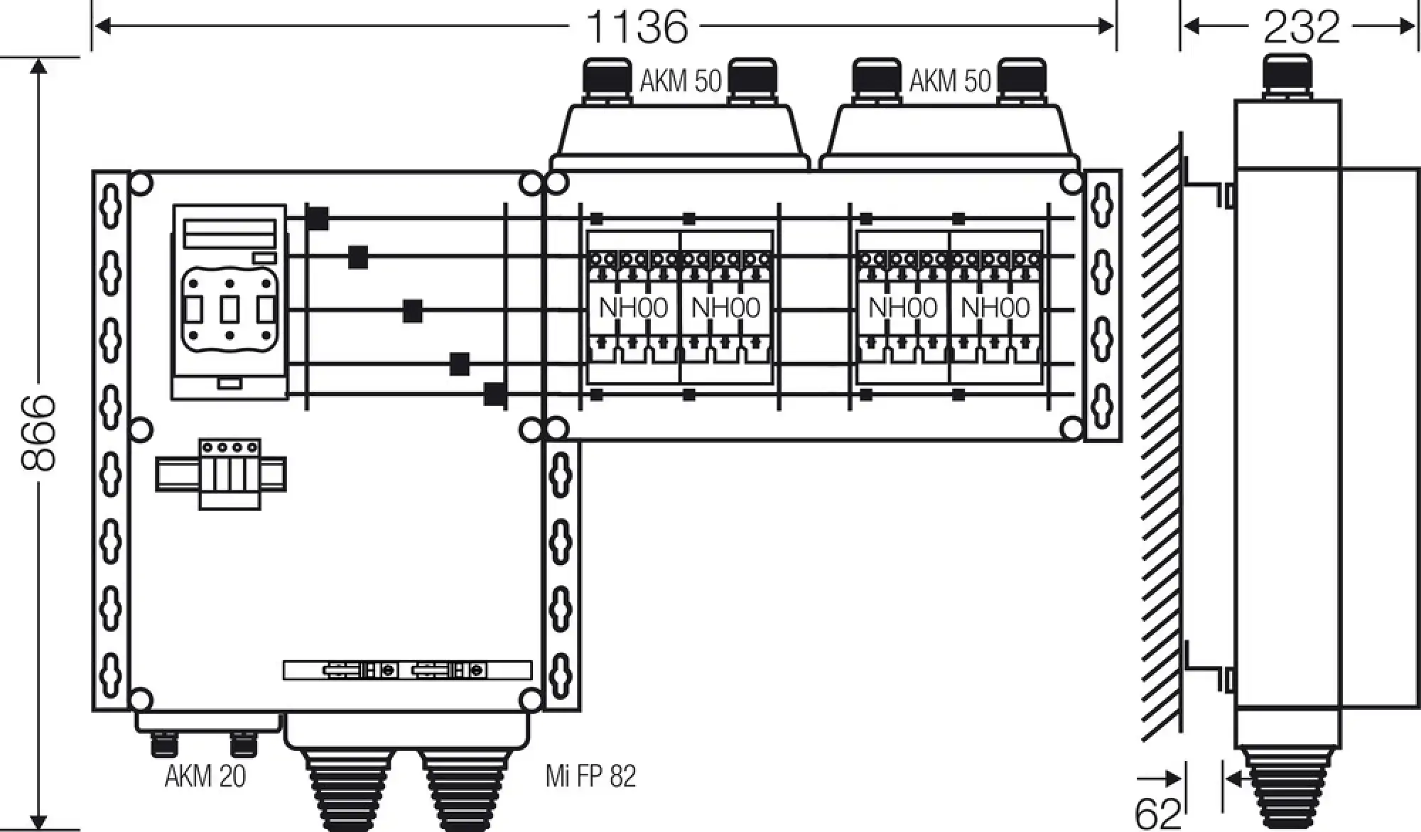 Hensel 20001510 anschlussfertiger Verteiler 4x3xNH 00 , 125 A, 5polige Sammelschiene 250 A Mi AS 9144 S (img_003) Hensel 20001510 anschlussfertiger Verteiler 4x3xNH 00 , 125 A, 5polige Sammelschiene 250 A Mi AS 9144 S (img_003)