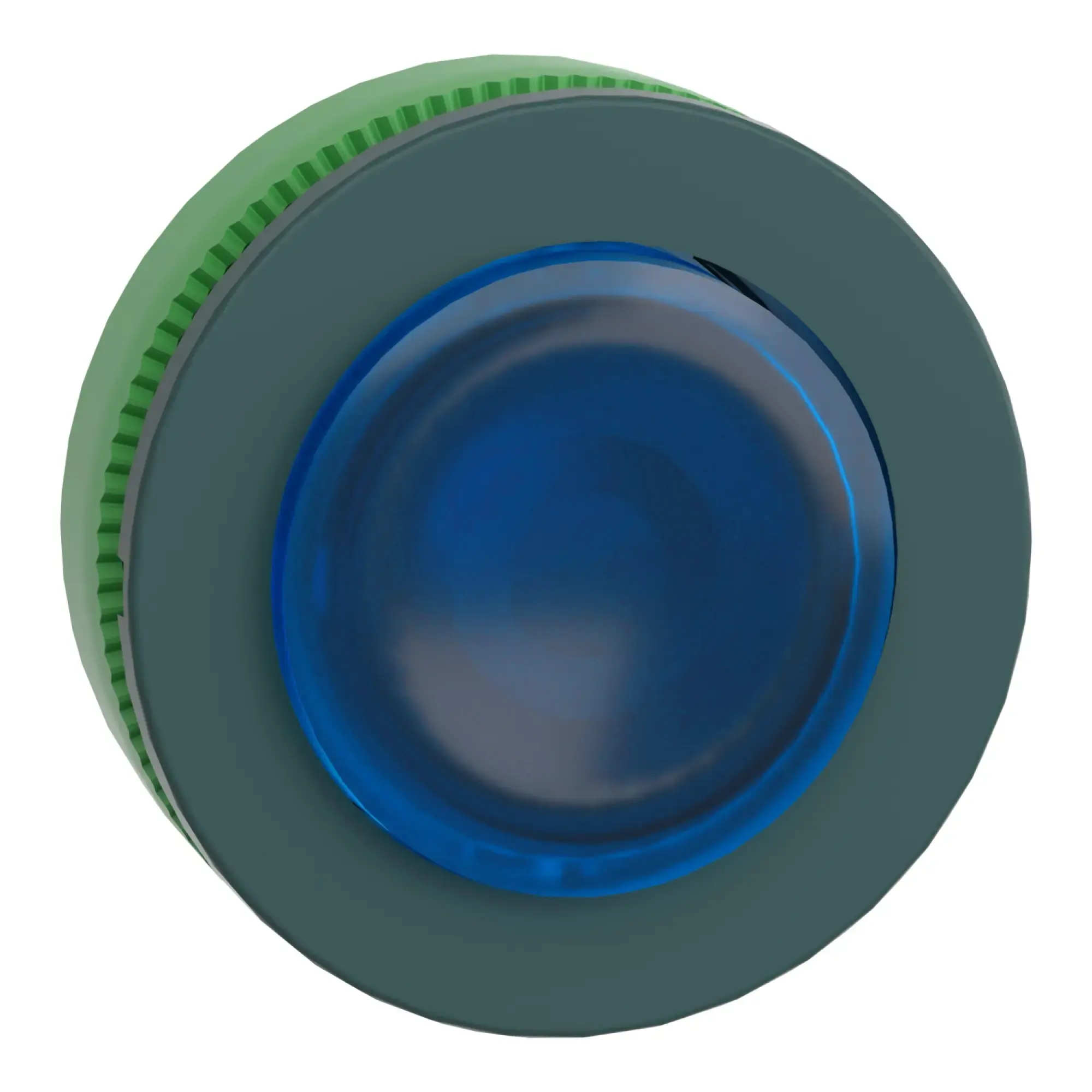 Schneider Electric ZB5FW163 Illuminated push button, front element, Harmony XB5F, plastic, 30mm, blue, protruding, for universal LED (img_009)