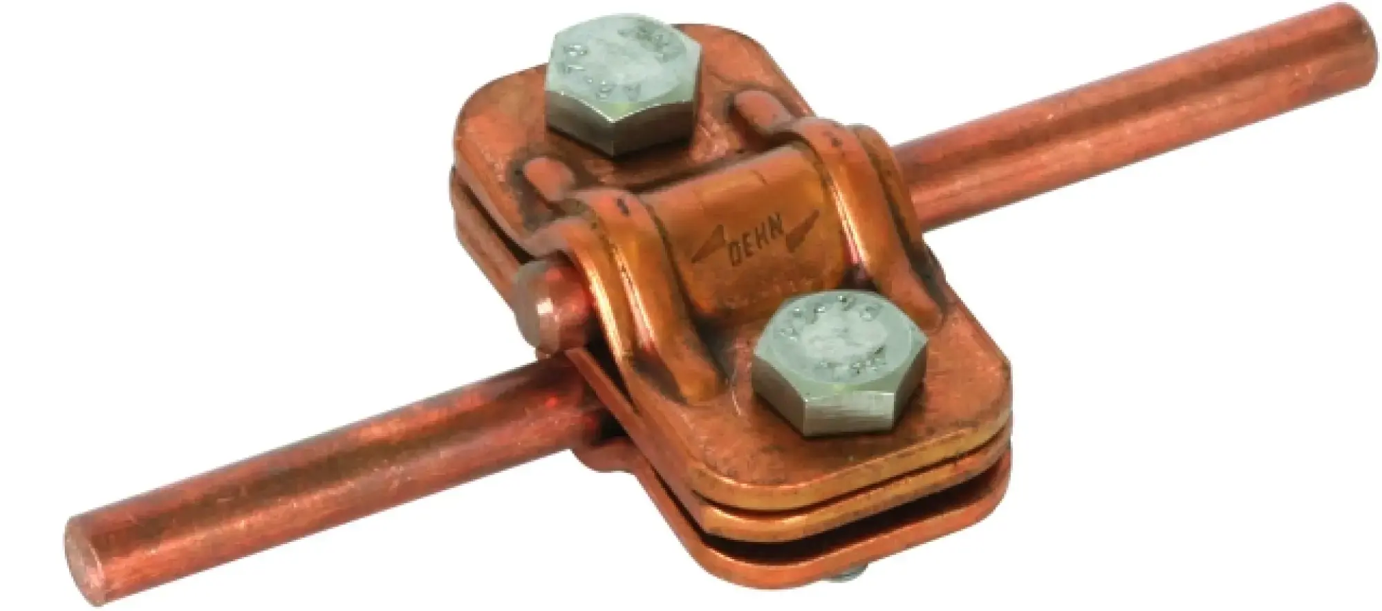 Dehn 459127 UNI disconnecting clamp Cu with intermediate plate f. 2 x Rd 8-10mm (img_001)