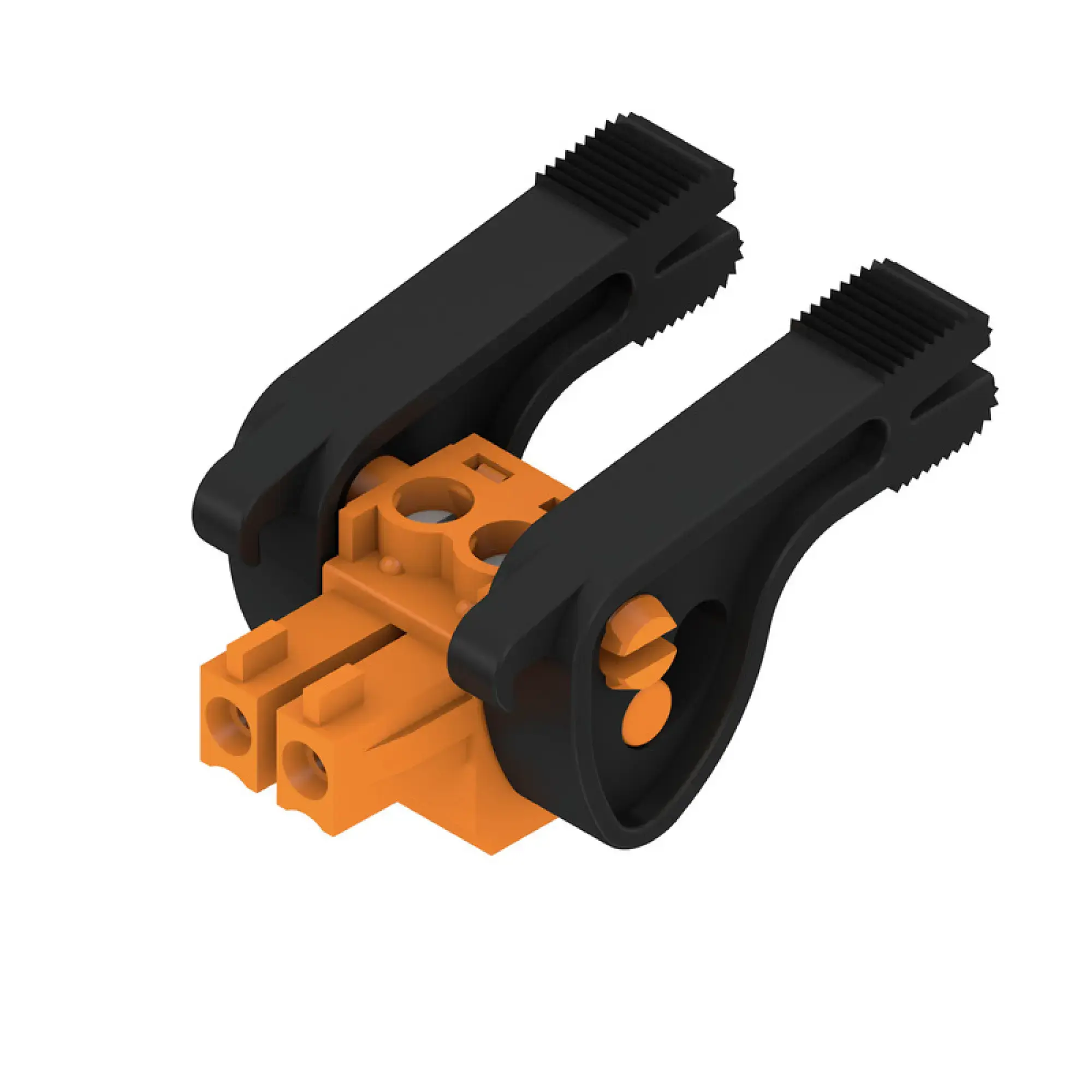 Weidmüller 2442360000 PCB connector (wire connection), 160 V, 17.5 A, Pitch in mm: 3.81, 1.5 mm², Number of poles: 2, Clamping yoke connection, Box (img_001)