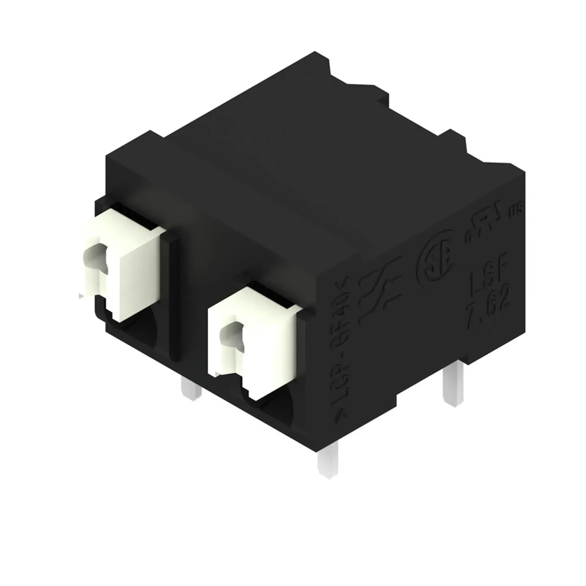 Weidmüller 1874670000 PCB terminal, 630 V, 17.5 A, Pitch in mm: 7.62, 1.5 mm², Number of poles: 2, PUSH IN with actuator, THT/THR solder connection, 90°, Tape (img_001) Weidmüller 1874670000 PCB terminal, 630 V, 17.5 A, Pitch in mm: 7.62, 1.5 mm², Number of poles: 2, PUSH IN with actuator, THT/THR solder connection, 90°, Tape (img_001)