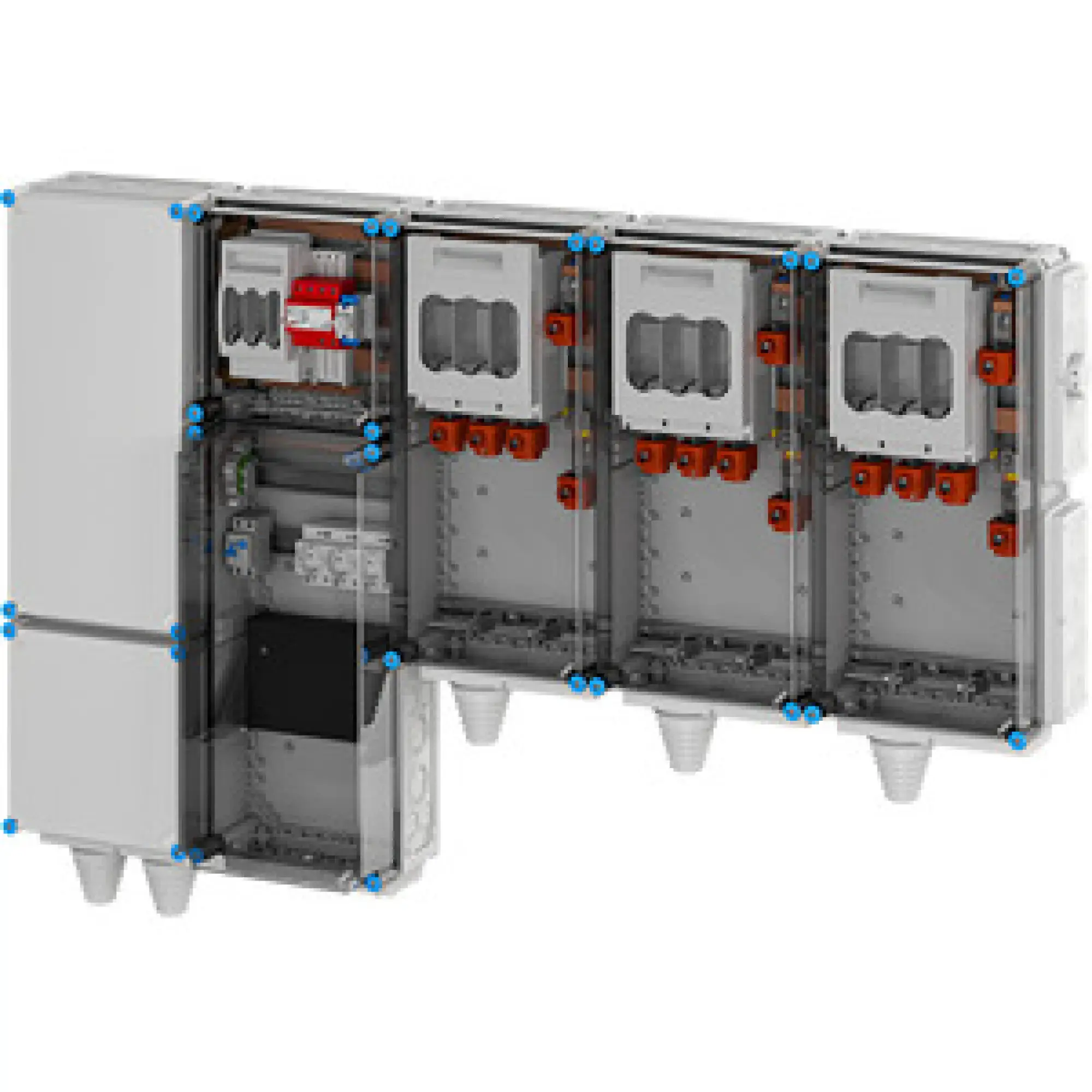 Hensel 65000165 Ladeverteiler für bis zu 3 Abgänge à 140kW Mi EV 140kW 3001 (img_002) Hensel 65000165 Ladeverteiler für bis zu 3 Abgänge à 140kW Mi EV 140kW 3001 (img_002)