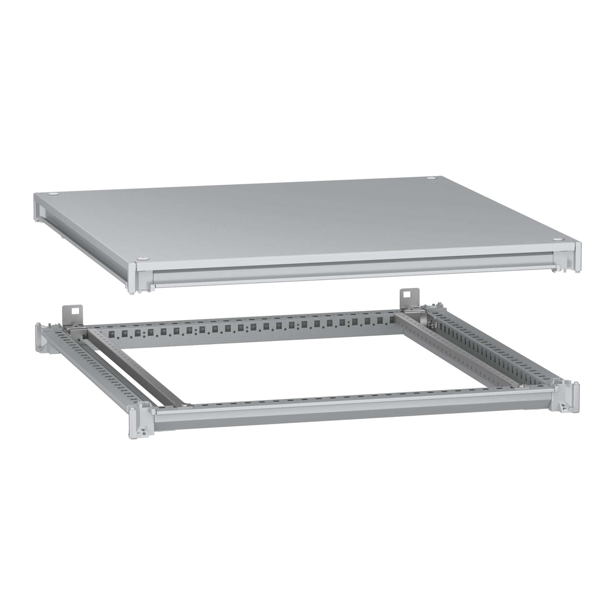 Schneider Electric NSYSFNC88 Lower and upper frame, PanelSeT SFN, for electrical enclosures W 800 x D 800 mm, including roof (img_001)