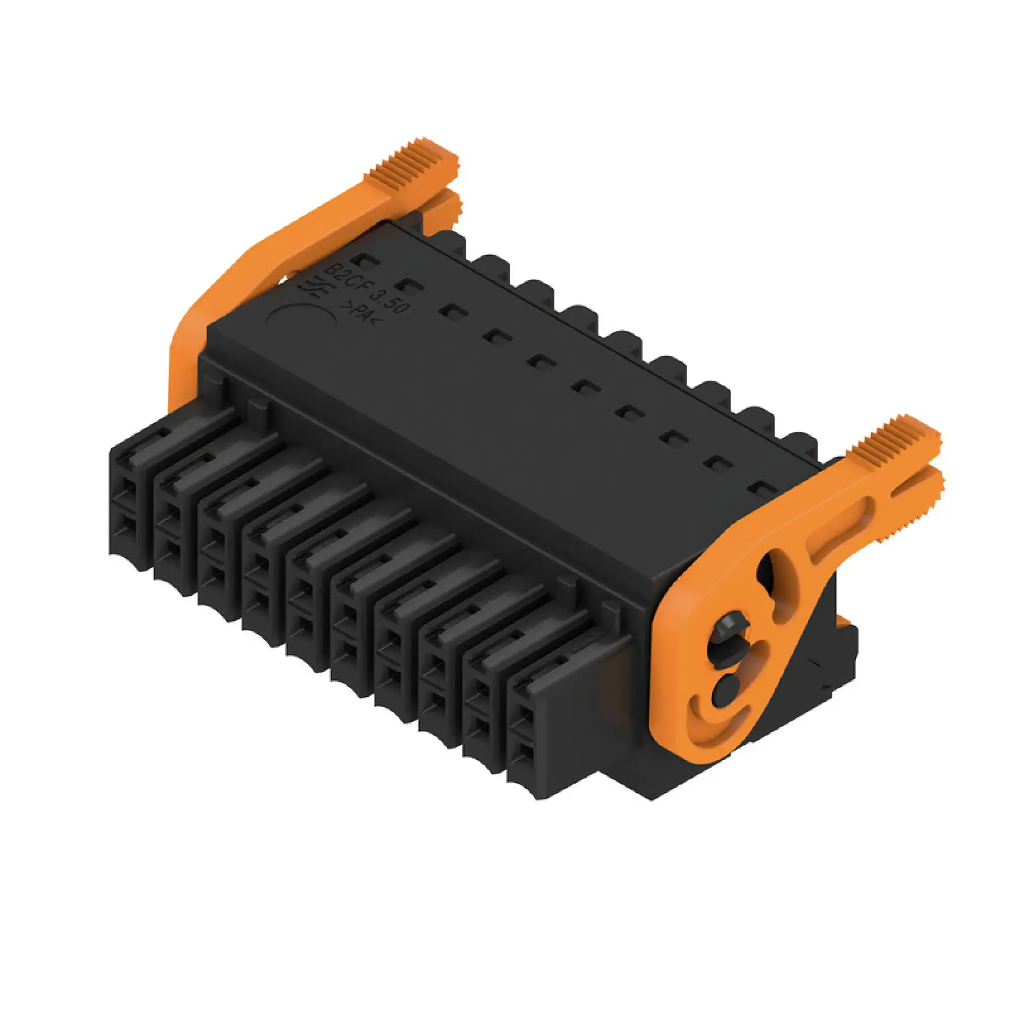 Weidmüller 1375800000 PCB connector (wire connection), 160 V, 13.4 A, Pitch in mm: 3.50, 1.5 mm², Number of poles: 20, PUSH IN with actuator, Box (img_001) Weidmüller 1375800000 PCB connector (wire connection), 160 V, 13.4 A, Pitch in mm: 3.50, 1.5 mm², Number of poles: 20, PUSH IN with actuator, Box (img_001)